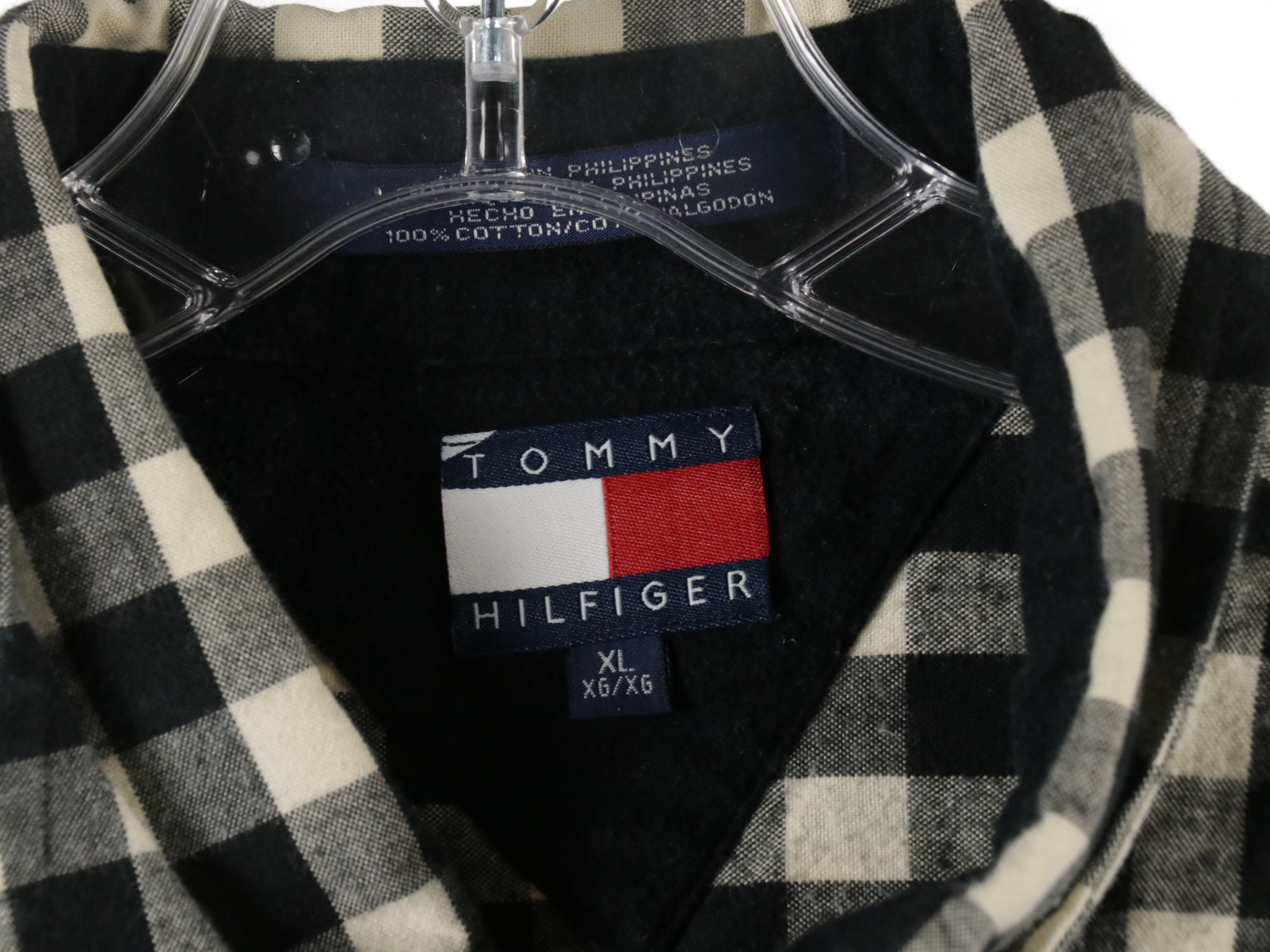 Men's Hollister and Tommy Hilfiger Colorful Flannel Shirts