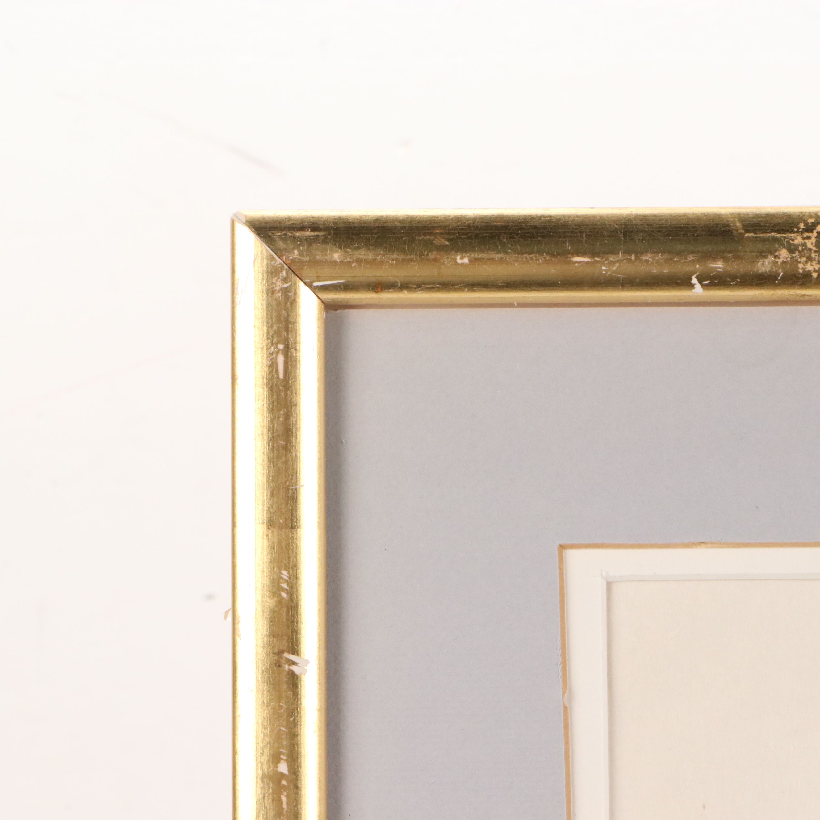 East Asian Watercolor Painting of Sparrows with Flowering Plants