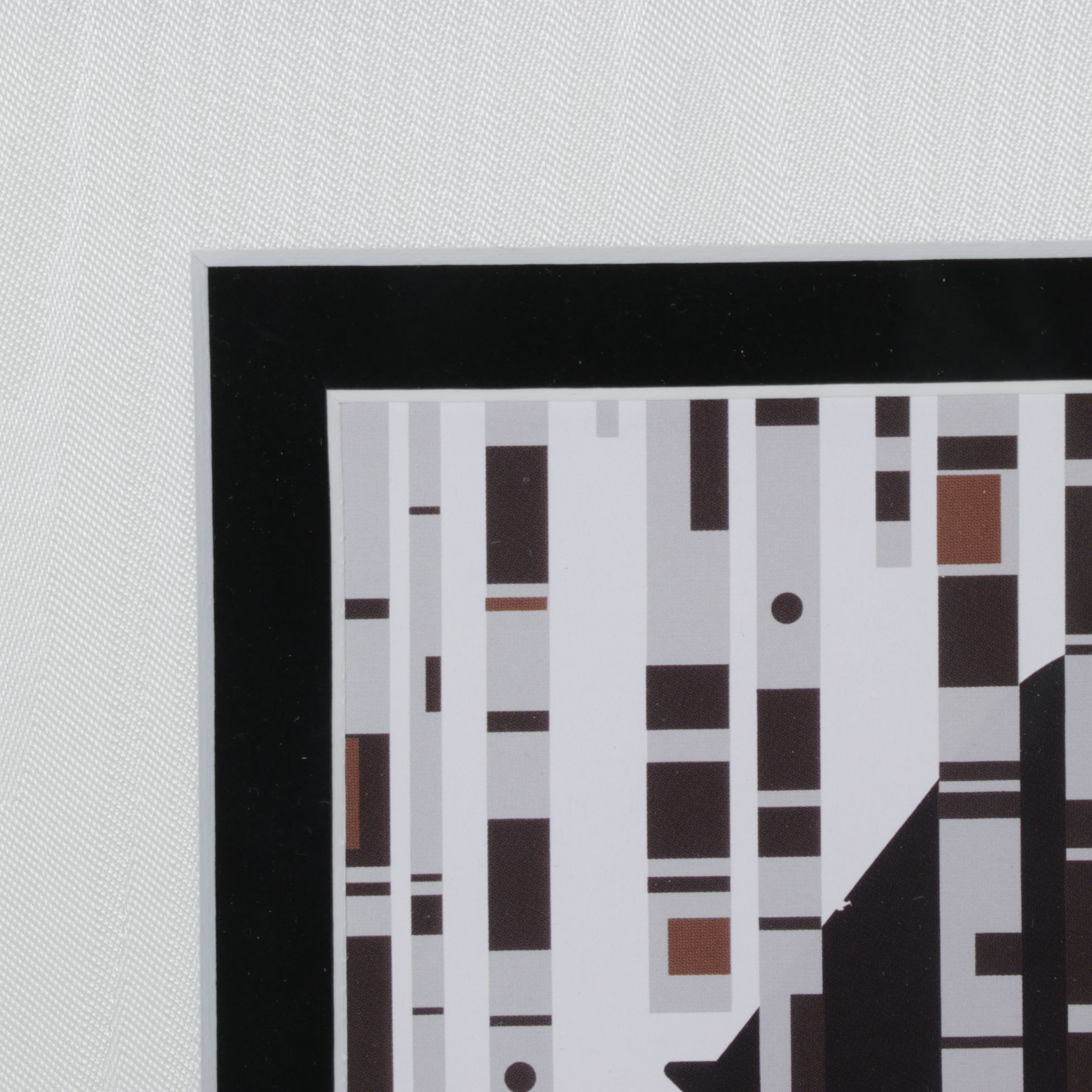 Offset Lithograph After Charley Harper "Bear in the Birches"