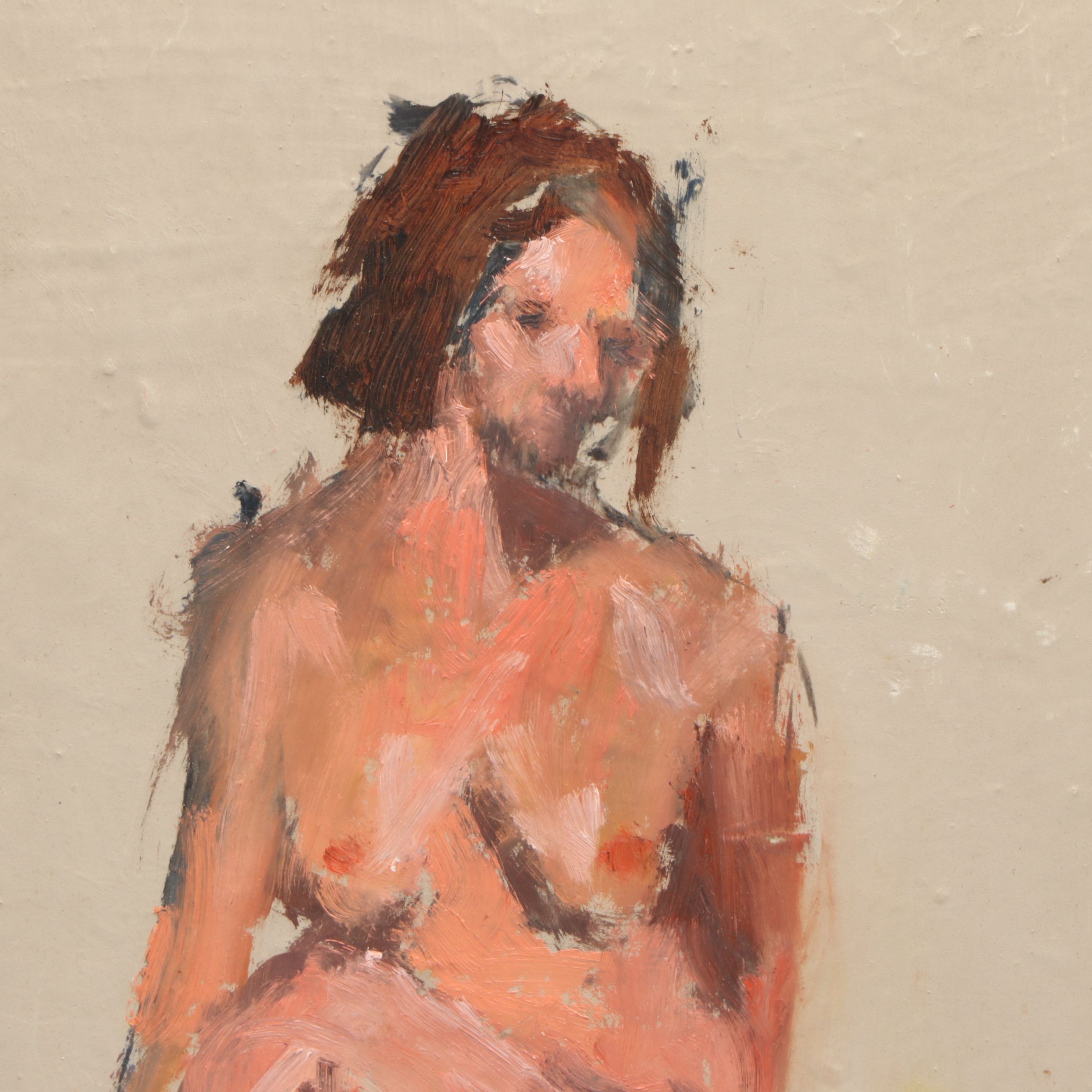 Richard Stalter Nude Figure Study Oil Paintings