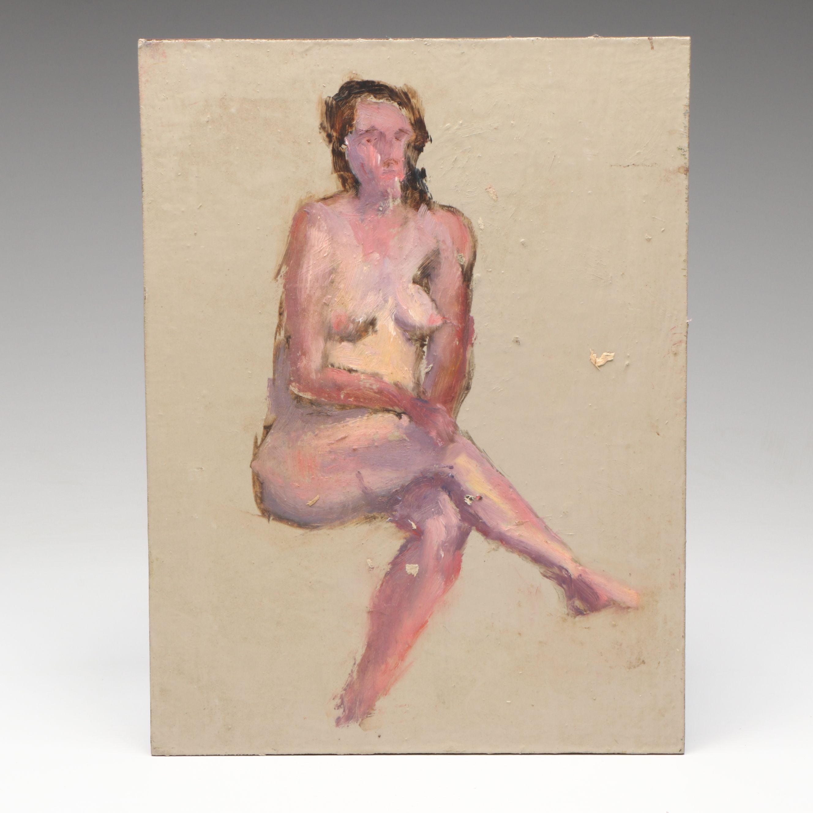 Richard Stalter Nude Figure Study Oil Paintings