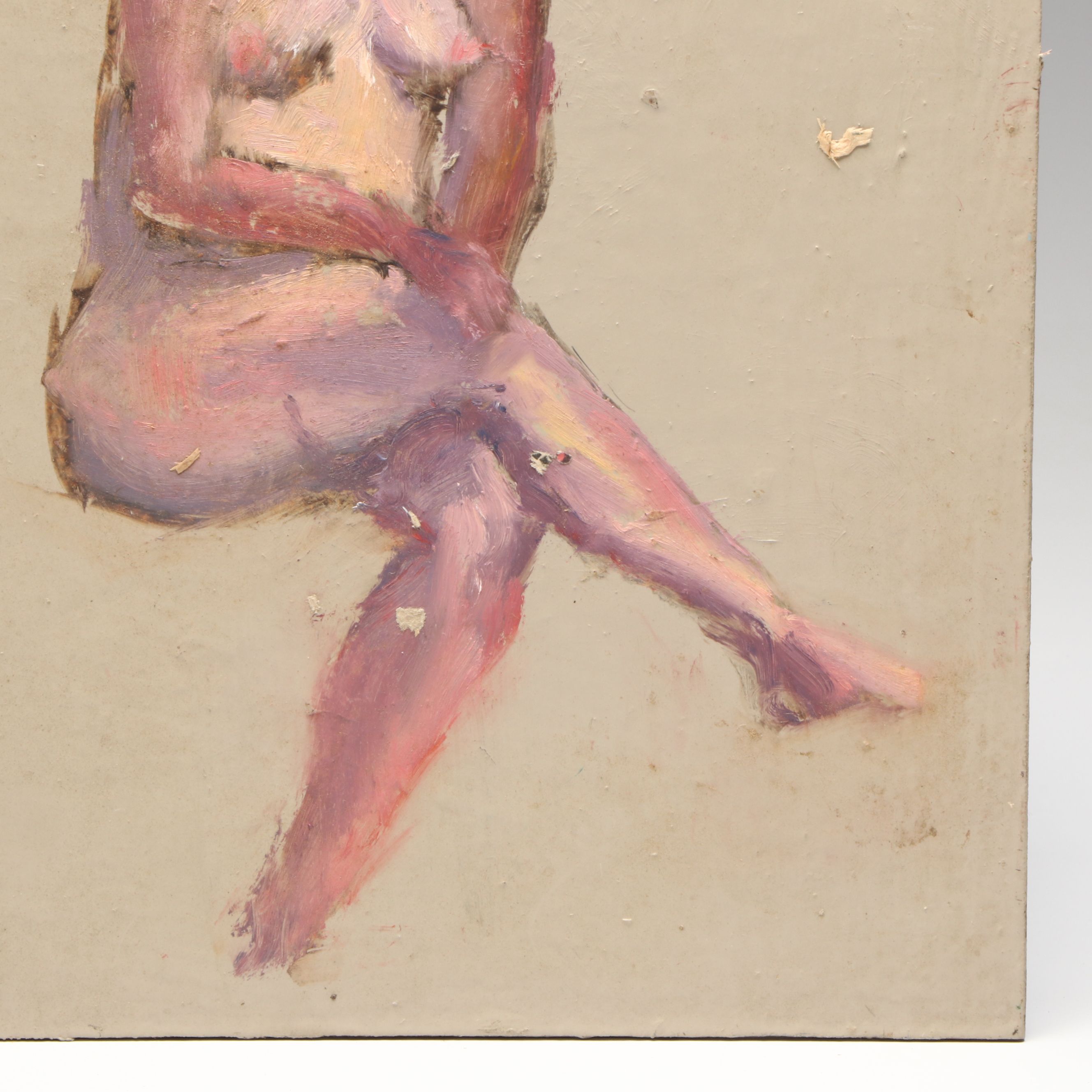 Richard Stalter Nude Figure Study Oil Paintings