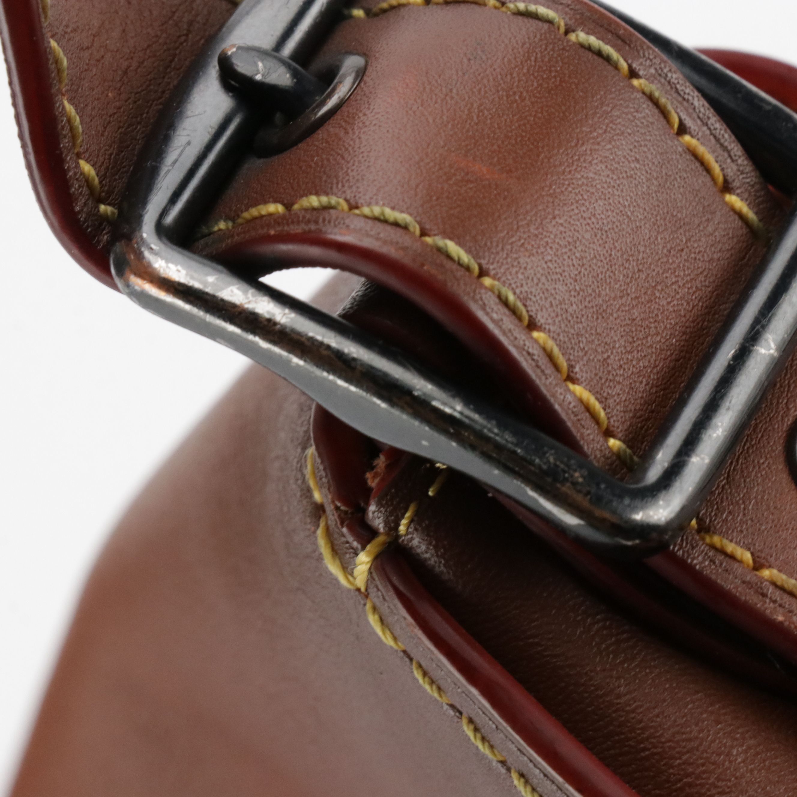 Coach Leather 1941 Saddle Bag Brown Glove Tanned, With Box