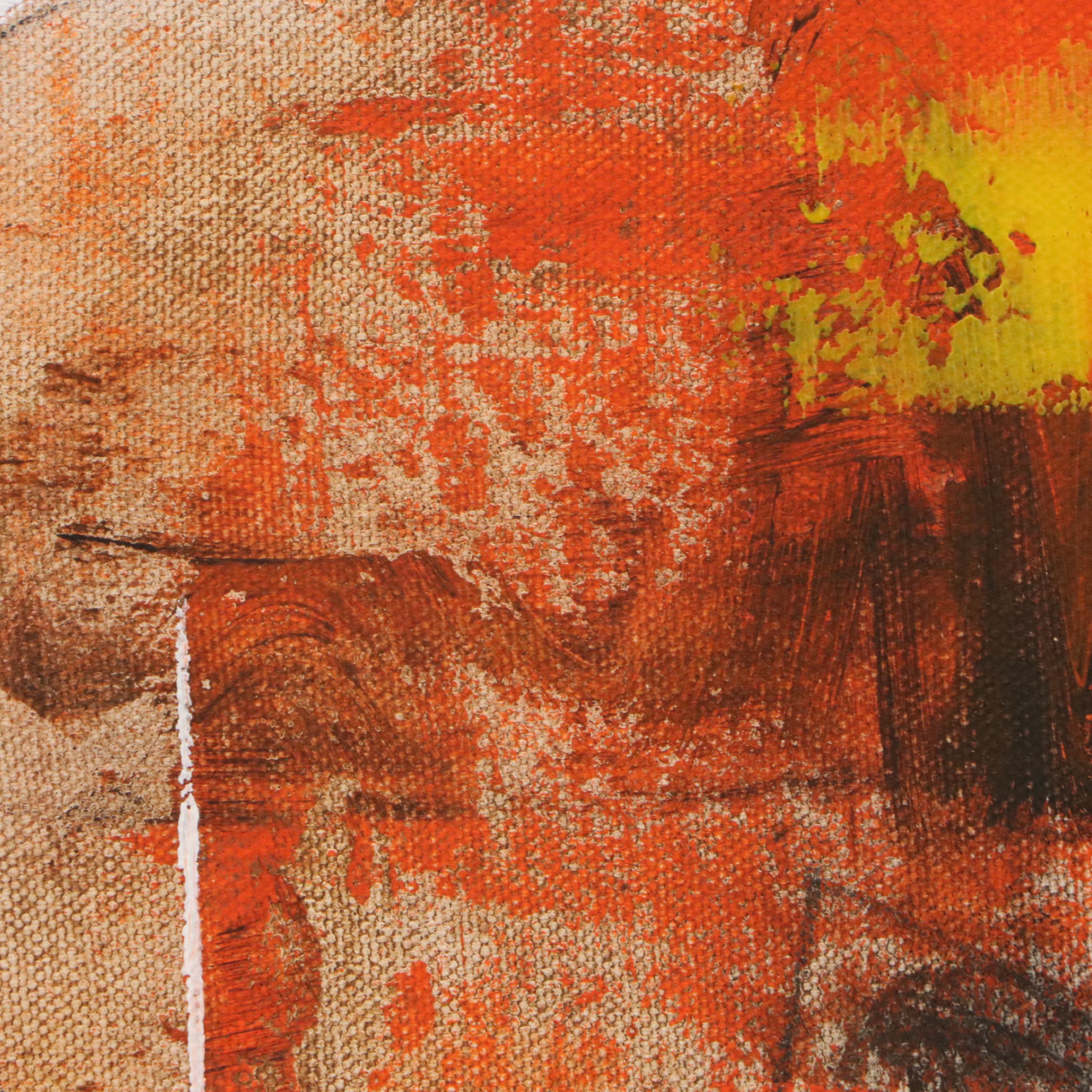 Michel Blázquez Abstract Acrylic Painting, 2025