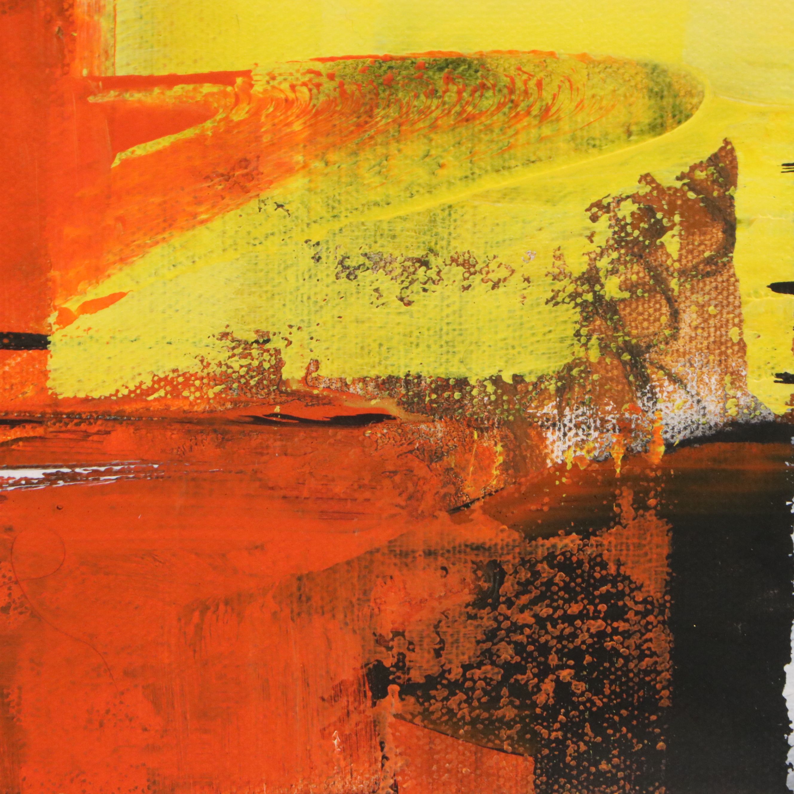 Michel Blázquez Abstract Acrylic Painting, 2025