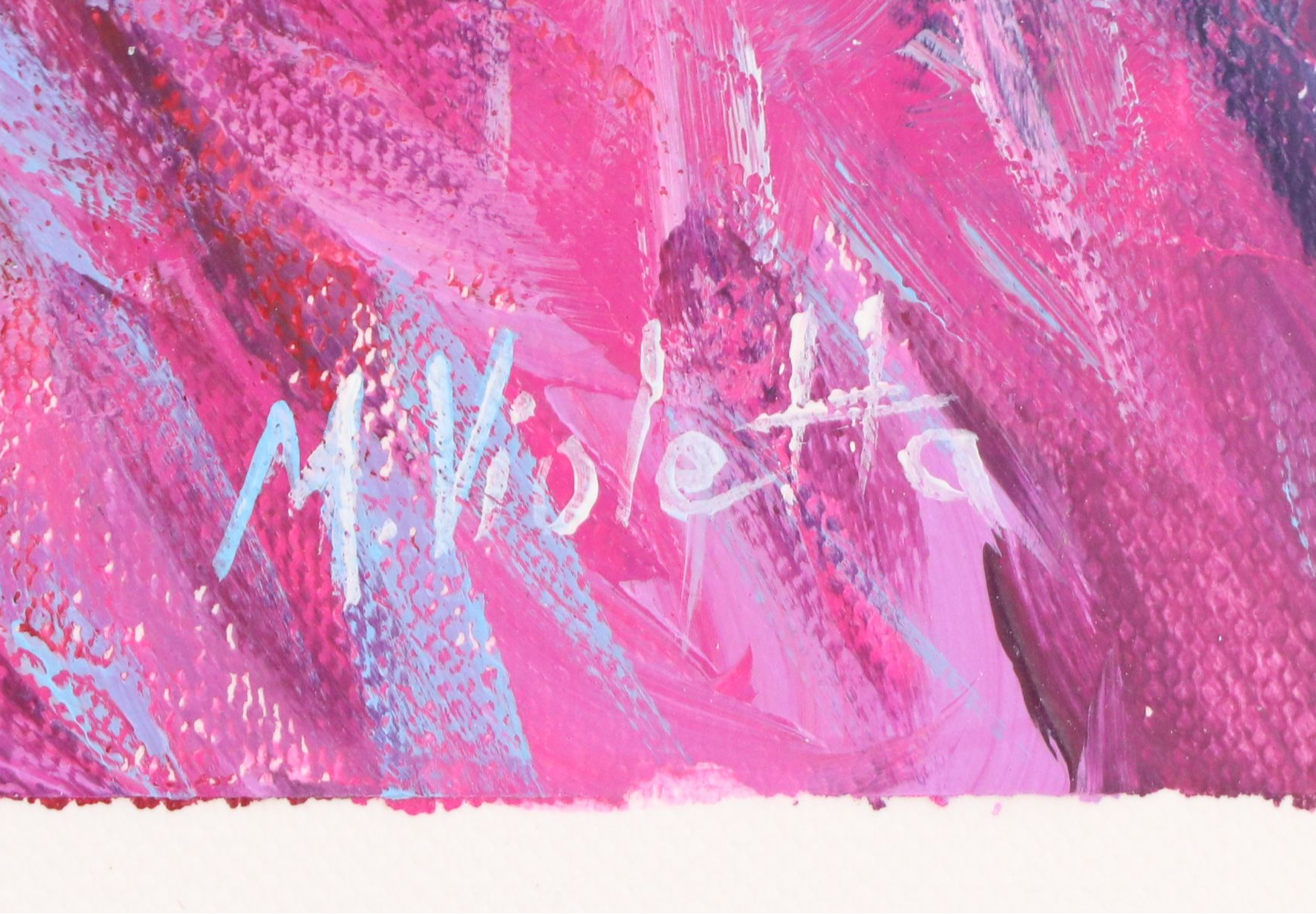 Violetta Rudakova Oil Painting of Peacock, 21st Century