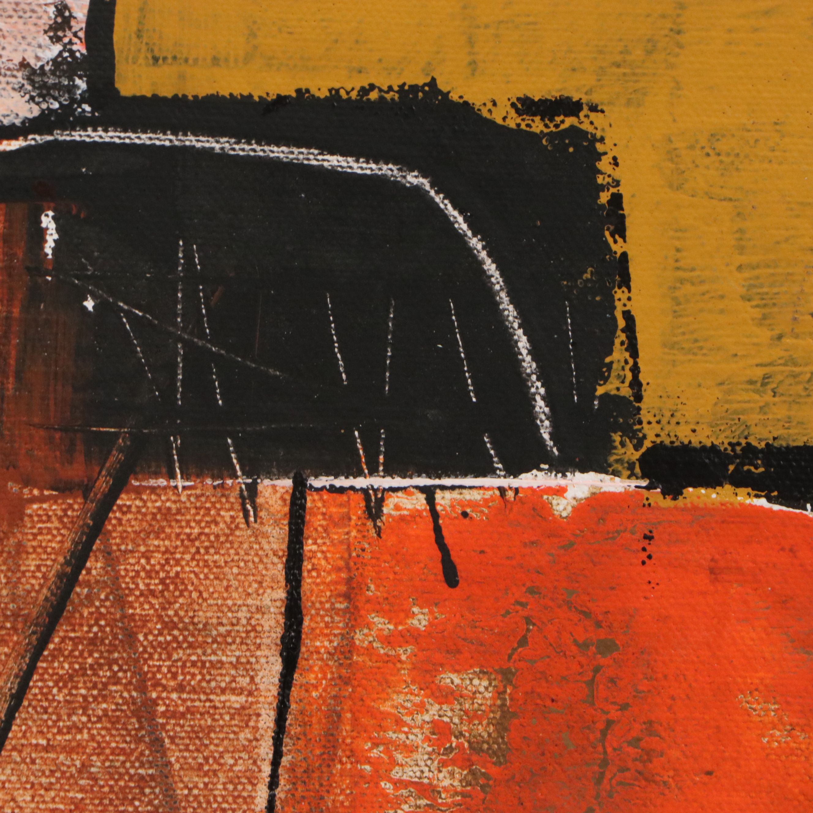 Michel Blázquez Abstract Acrylic Painting, 2025