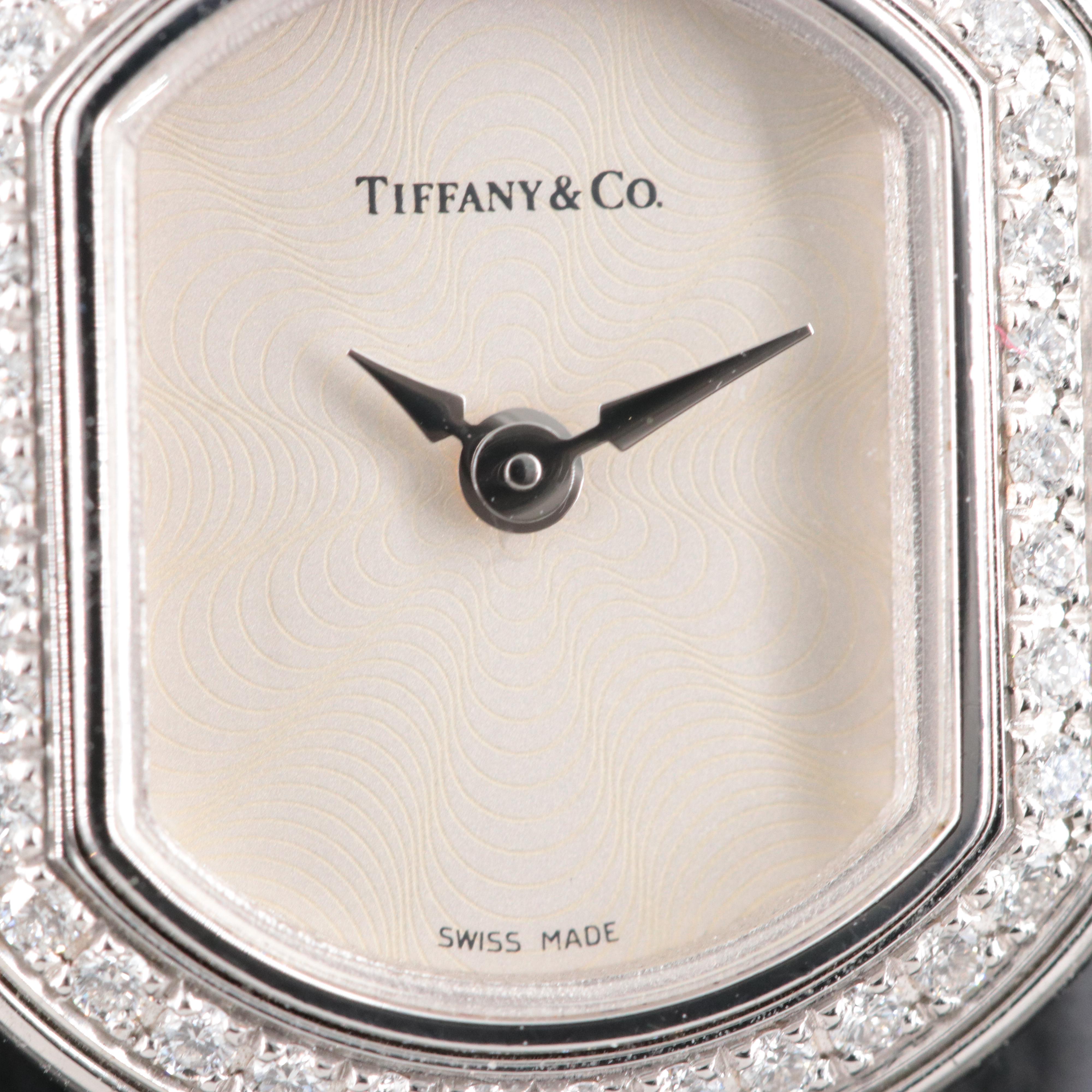 Tiffany & Co. Mark Coupe 18K White Gold Watch