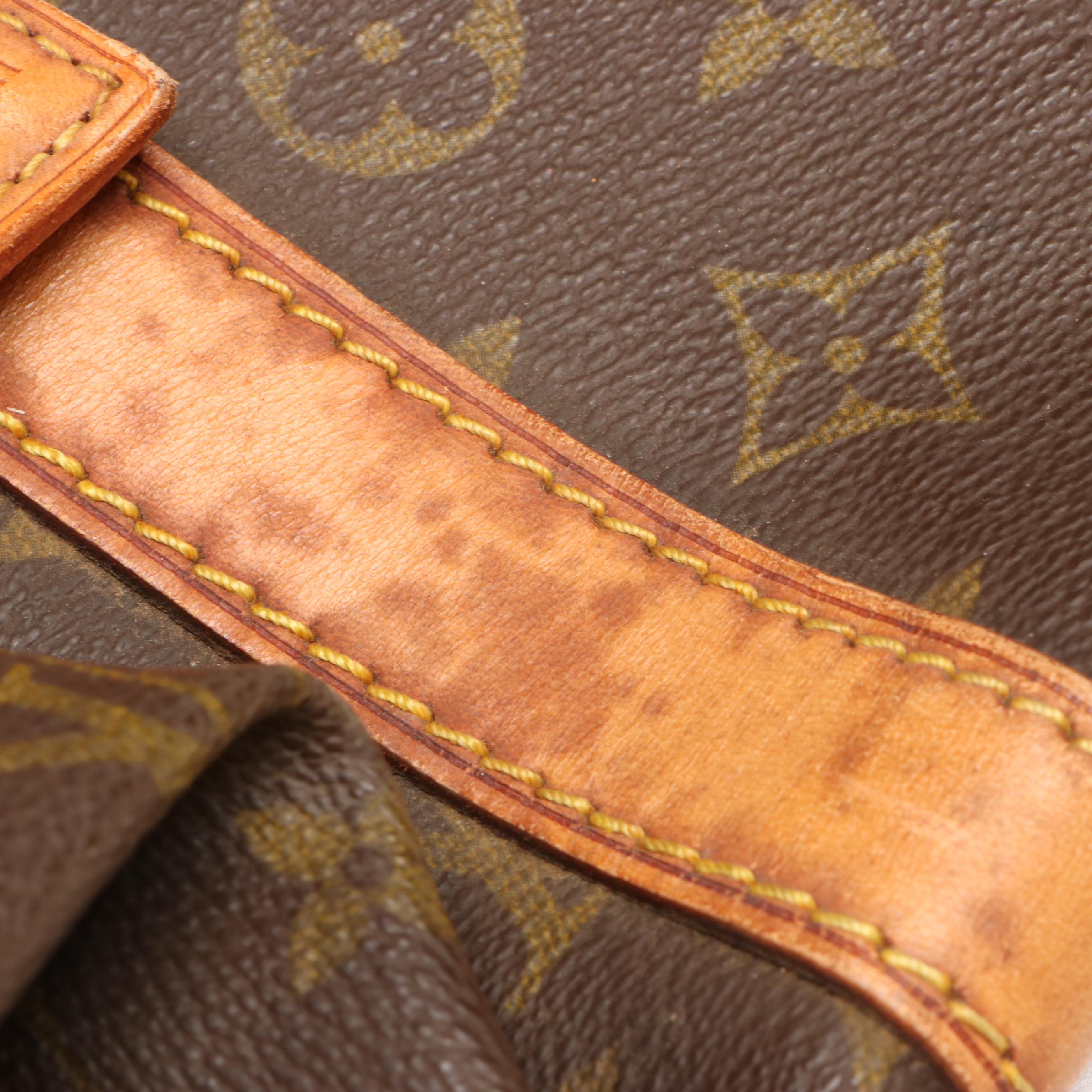 Louis Vuitton Keepall 55 in Monogram Canvas and Vachetta Leather