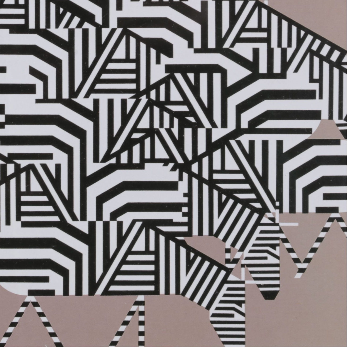 Offset Lithograph After Charley Harper "Serengeti Spaghetti," 1979