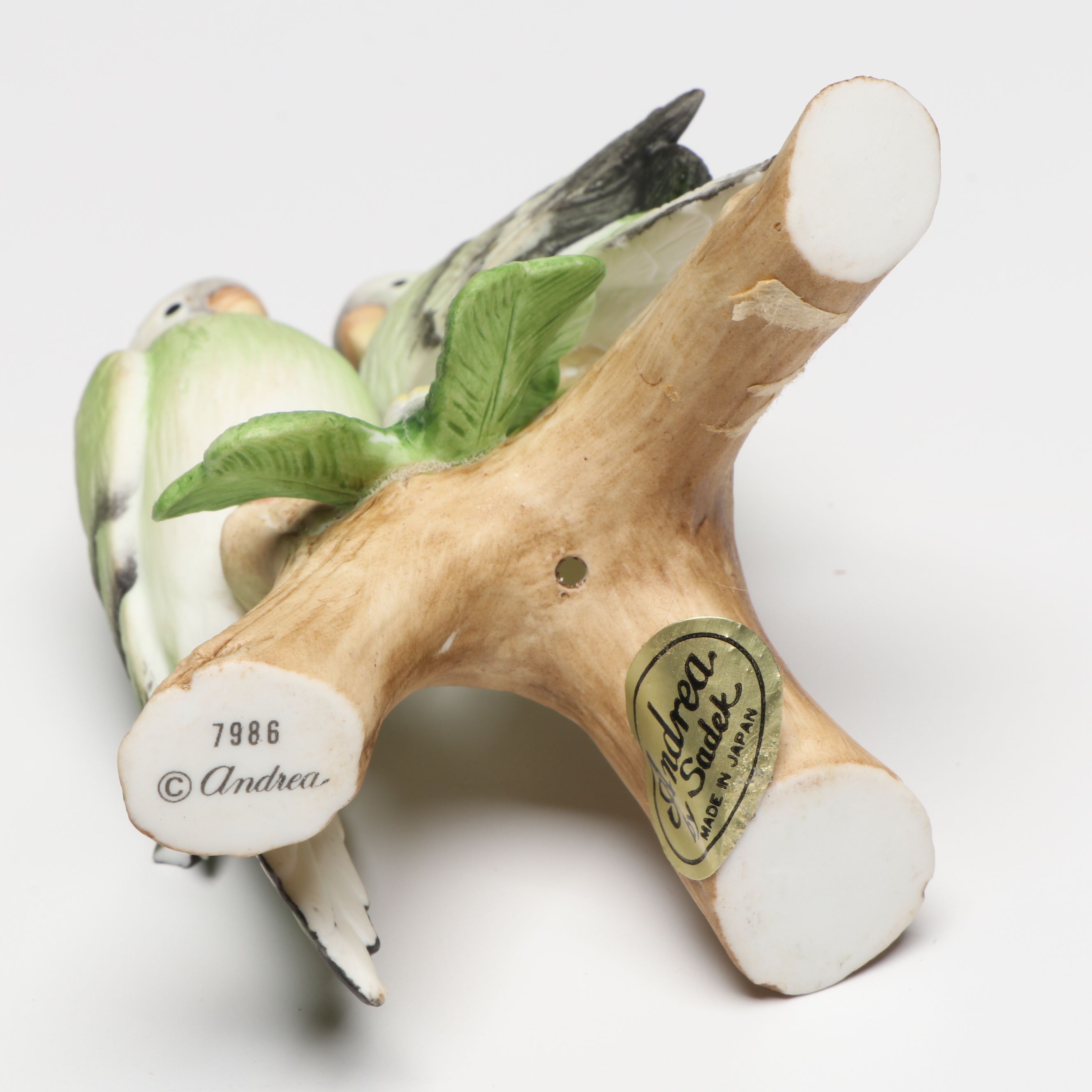 Andrea by Sadek "Bald Eagle," "Blue Jay," and More Porcelain Birds