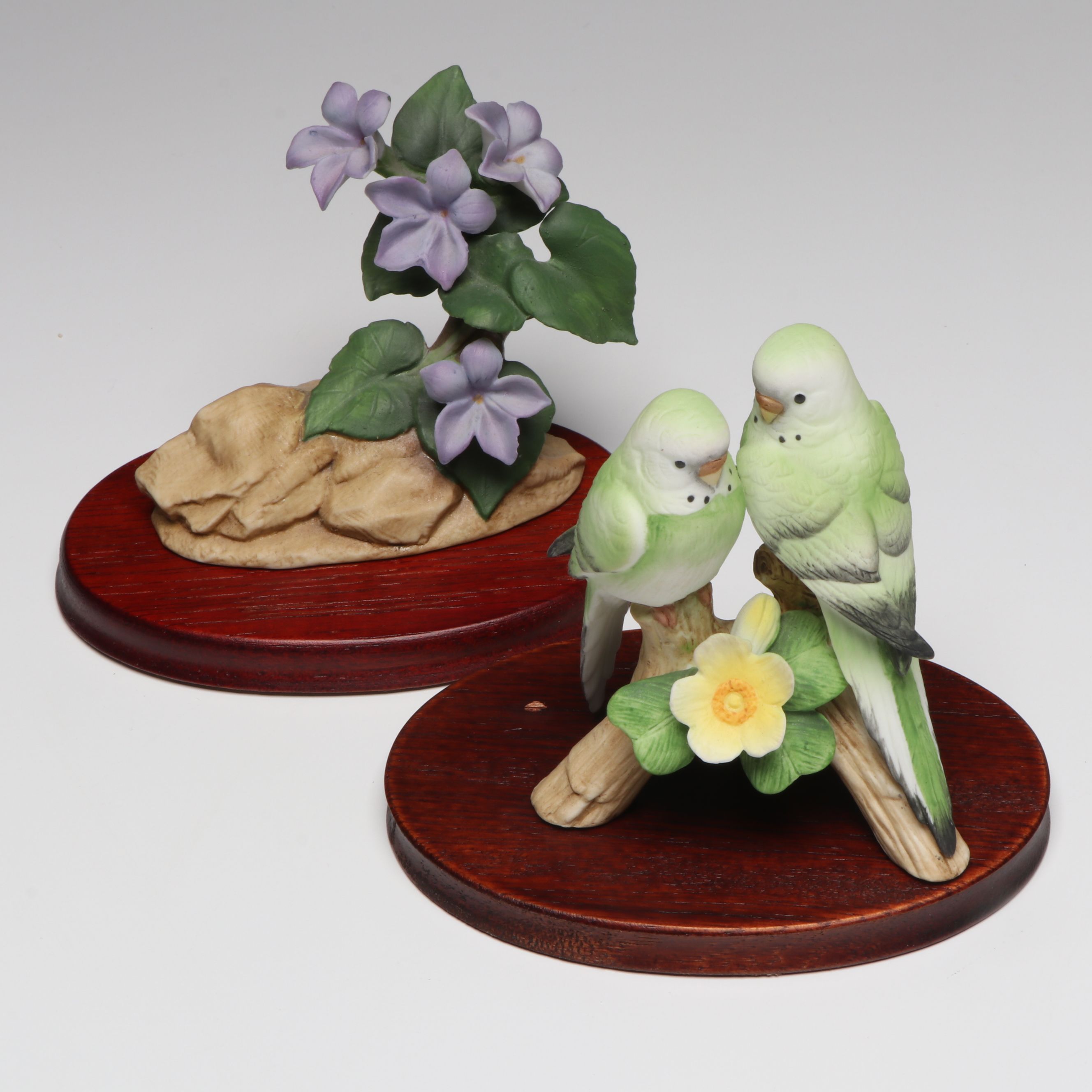 Andrea by Sadek "Bald Eagle," "Blue Jay," and More Porcelain Birds