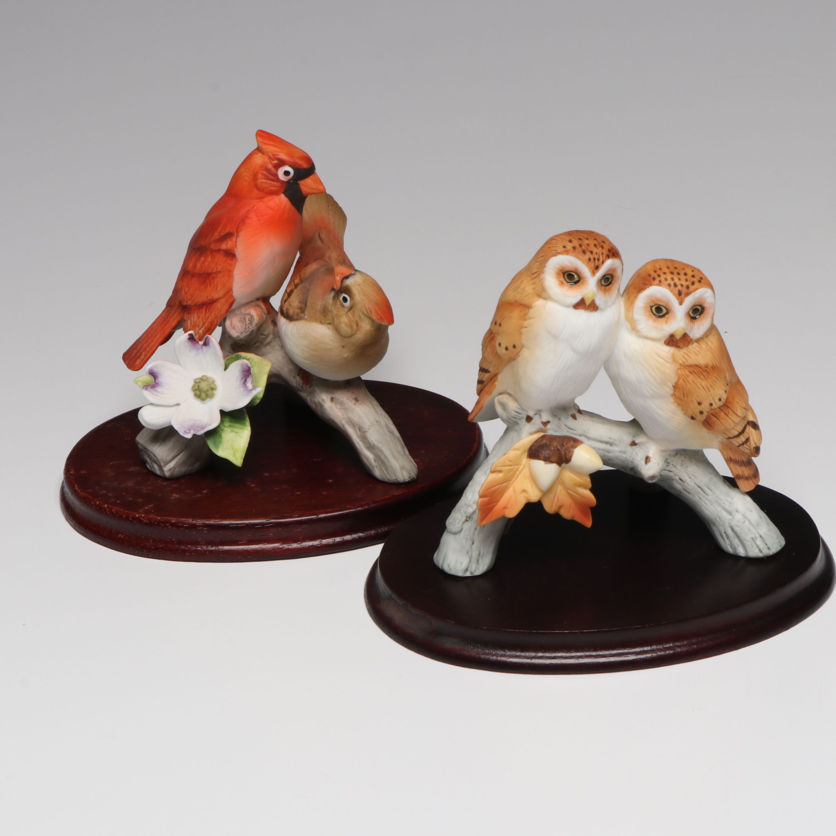 Andrea by Sadek "Bald Eagle," "Blue Jay," and More Porcelain Birds