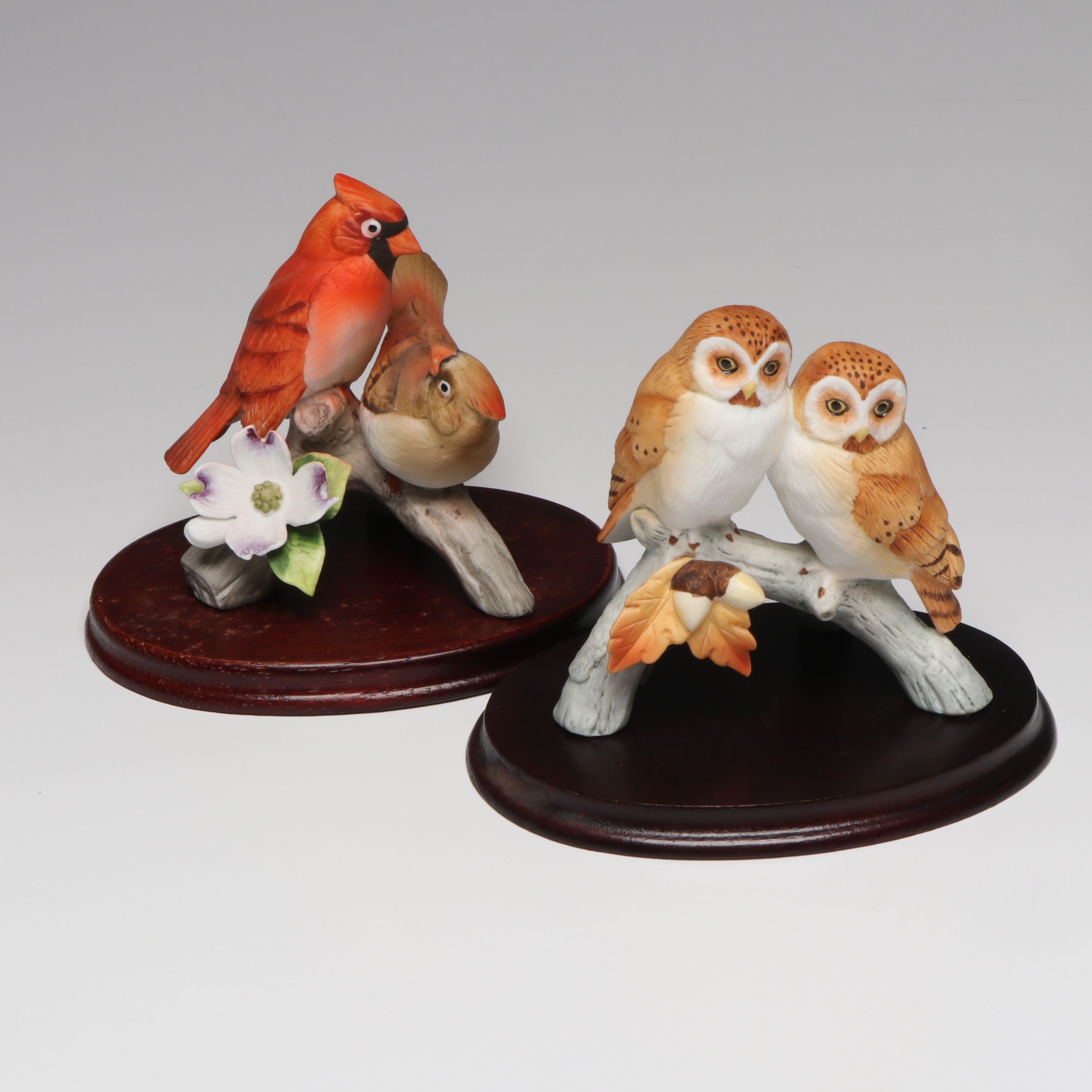 Andrea by Sadek "Bald Eagle," "Blue Jay," and More Porcelain Birds