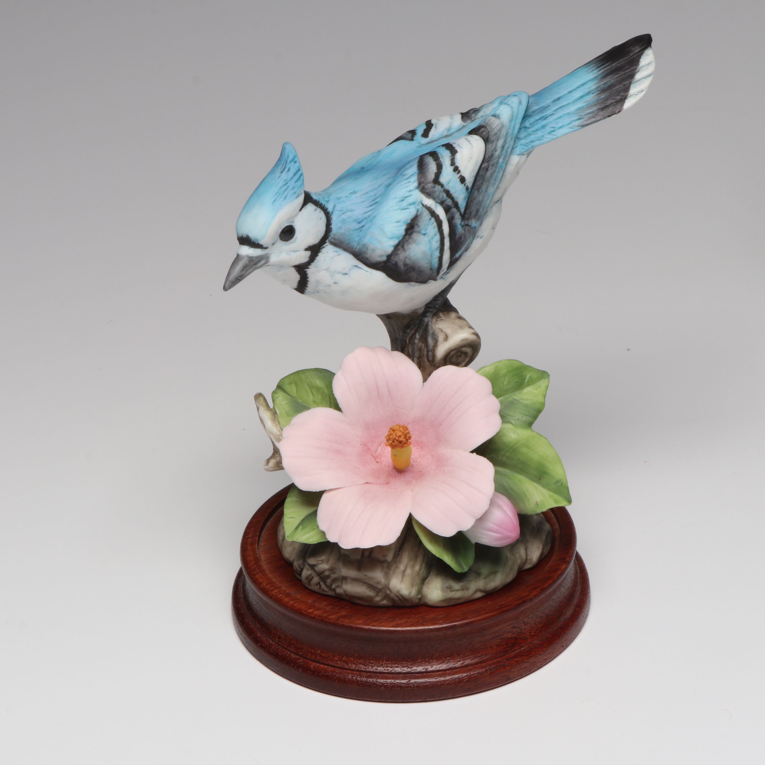 Andrea by Sadek "Bald Eagle," "Blue Jay," and More Porcelain Birds