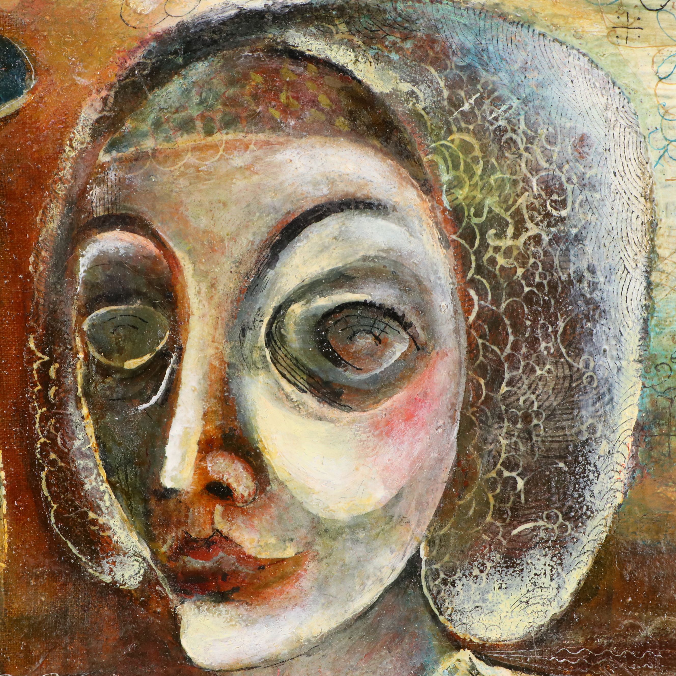 Nikolay Manuylov "Kuk"  Surrealist Painting