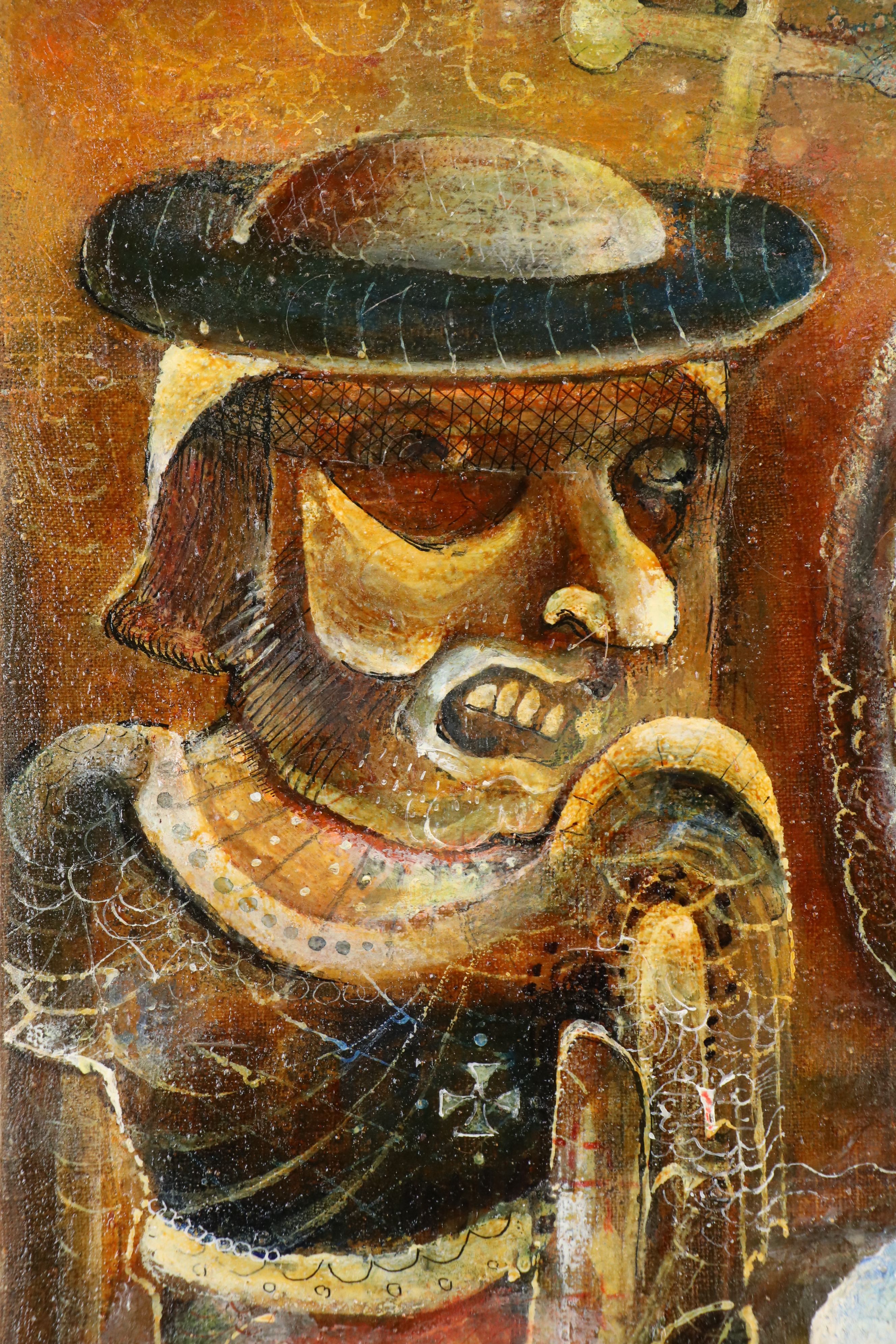 Nikolay Manuylov "Kuk"  Surrealist Painting