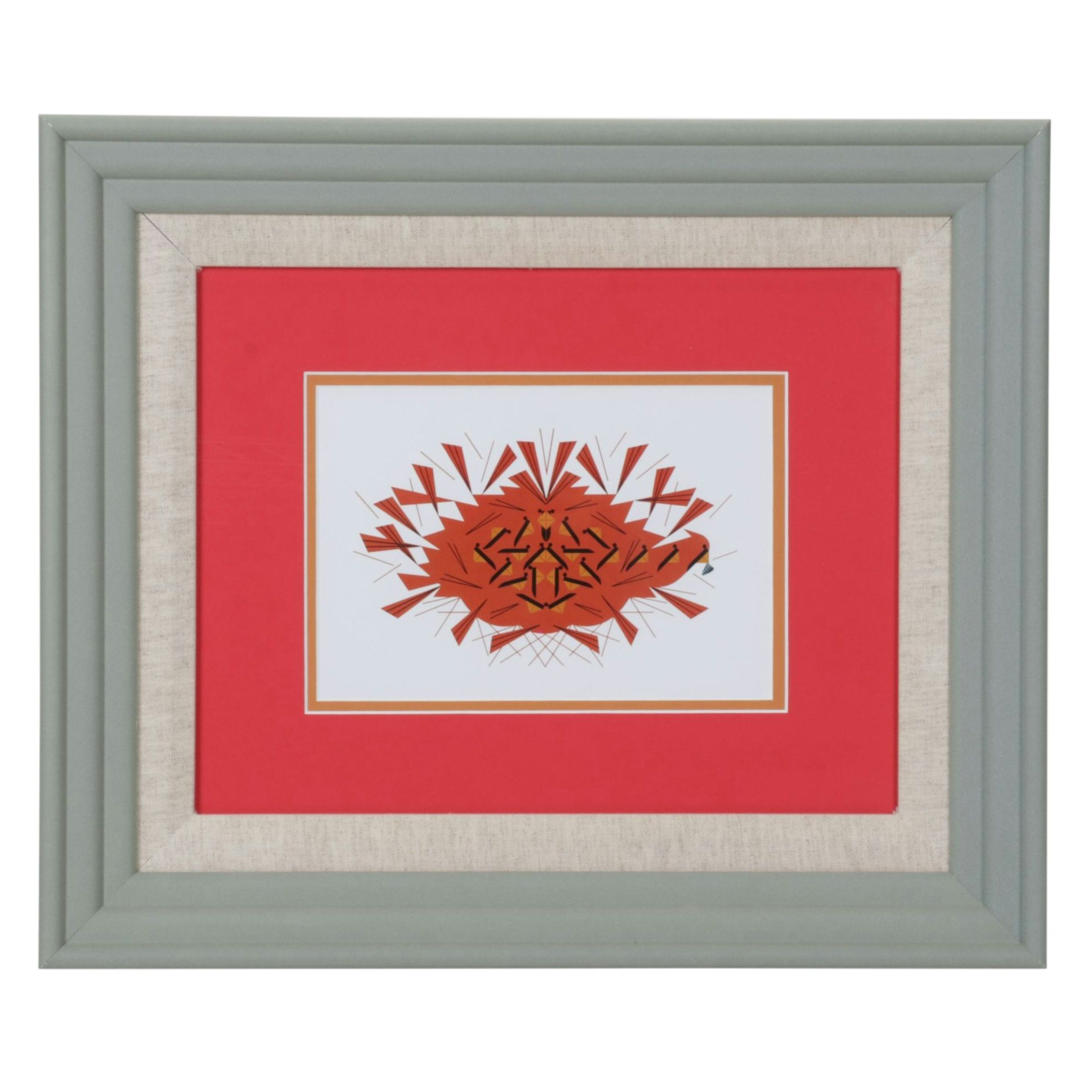 Offset Lithograph After Charley Harper "Last Sunflower Seed", 1981