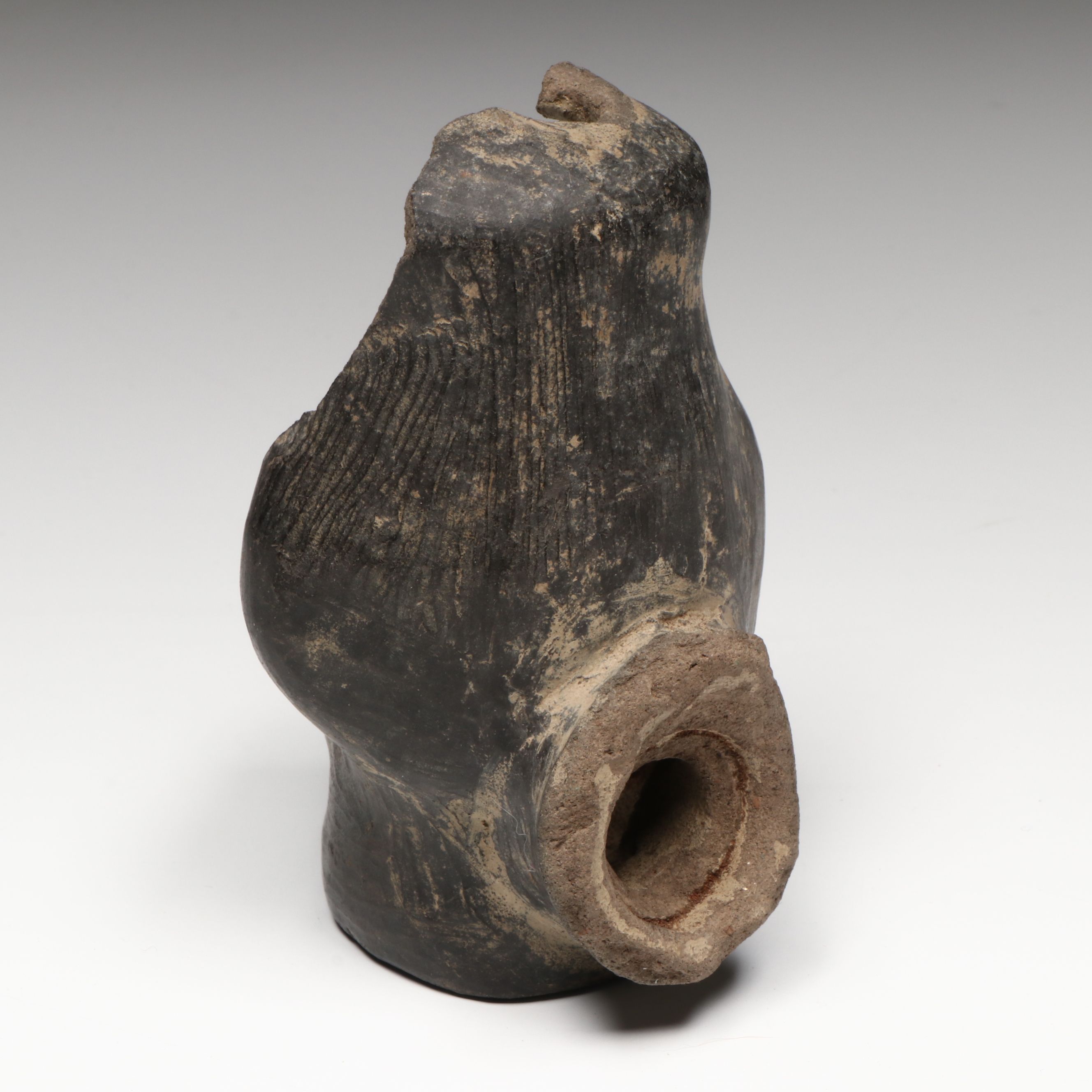 Egyptian Faience Ushabti with Ancient Fragment Collection