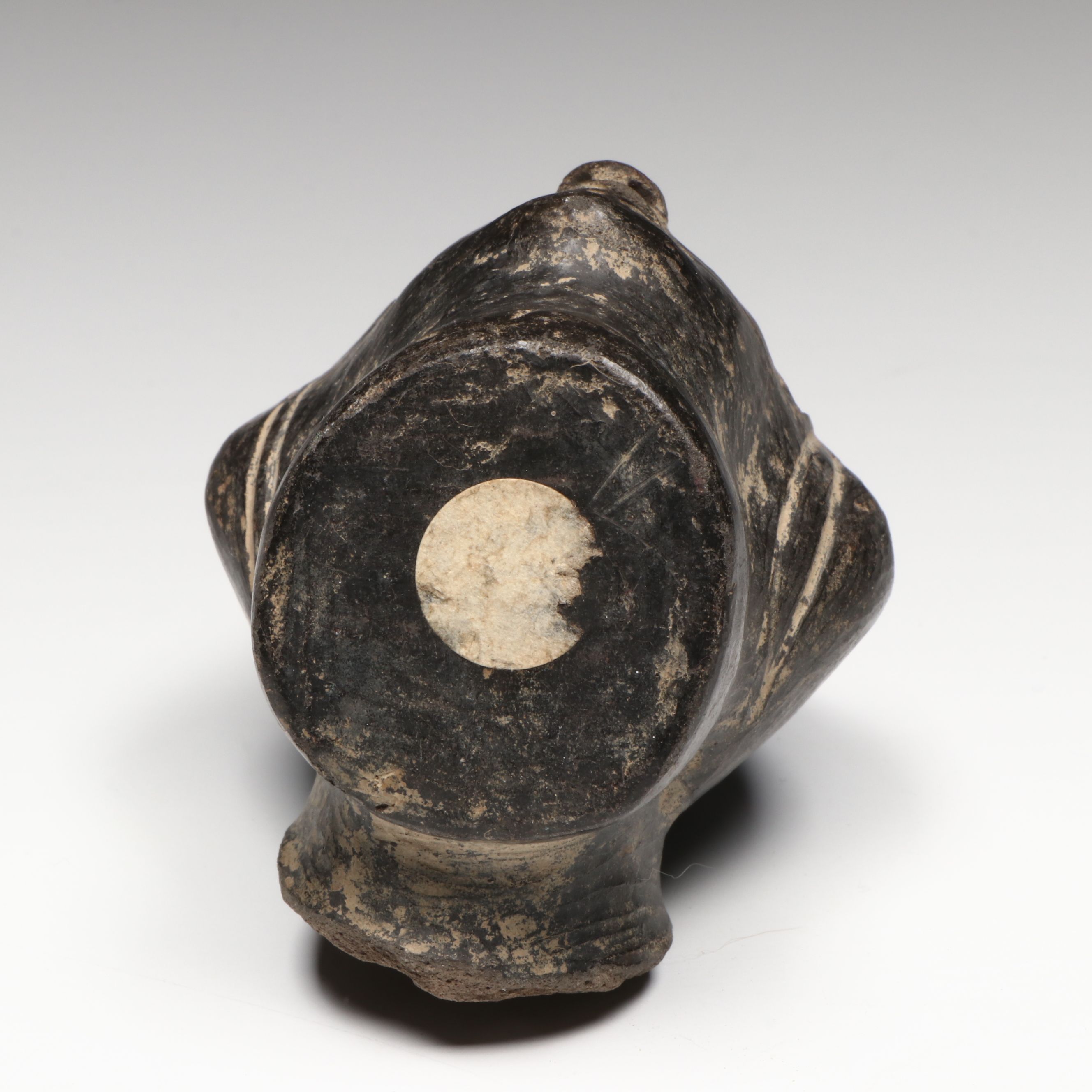 Egyptian Faience Ushabti with Ancient Fragment Collection