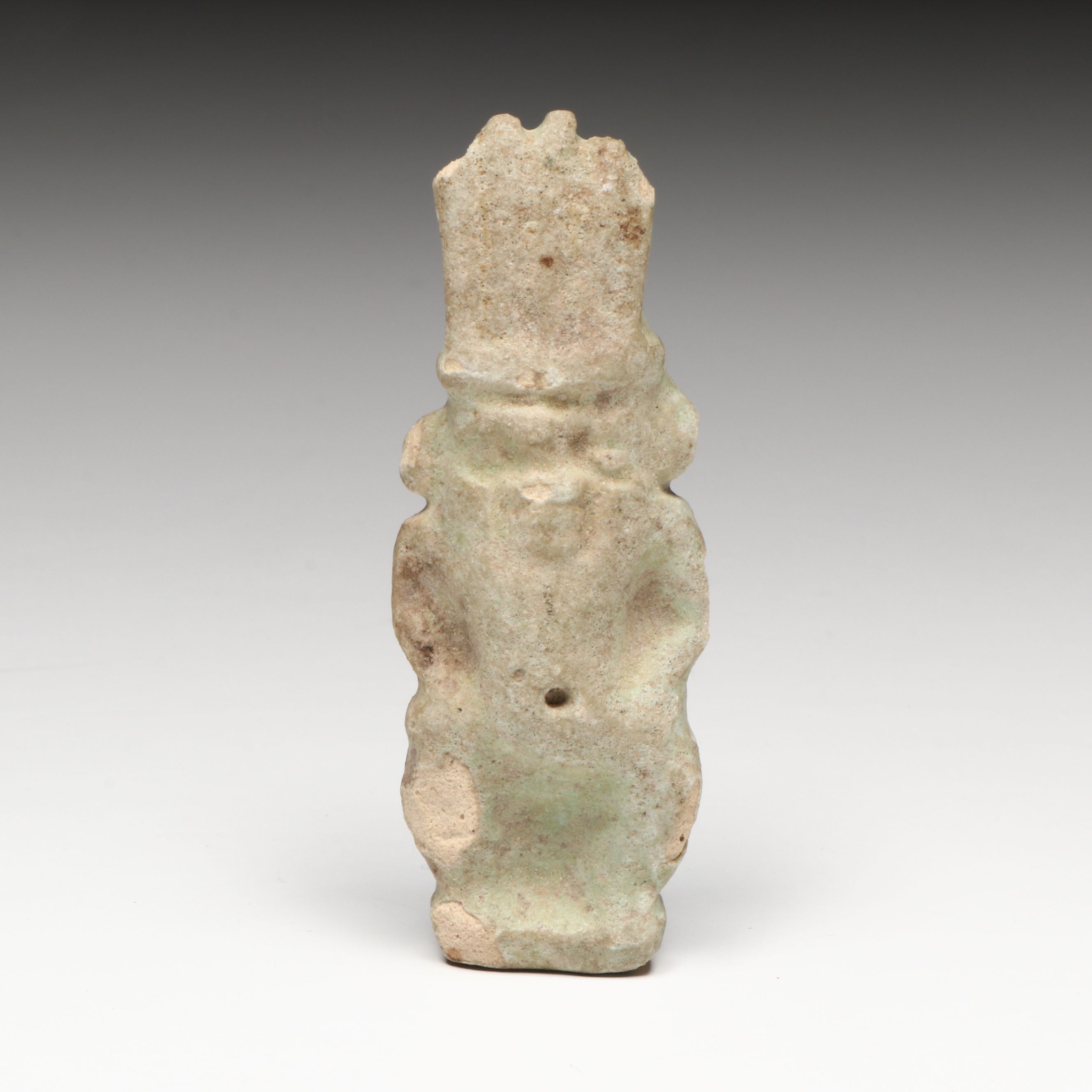 Egyptian Faience Ushabti with Ancient Fragment Collection