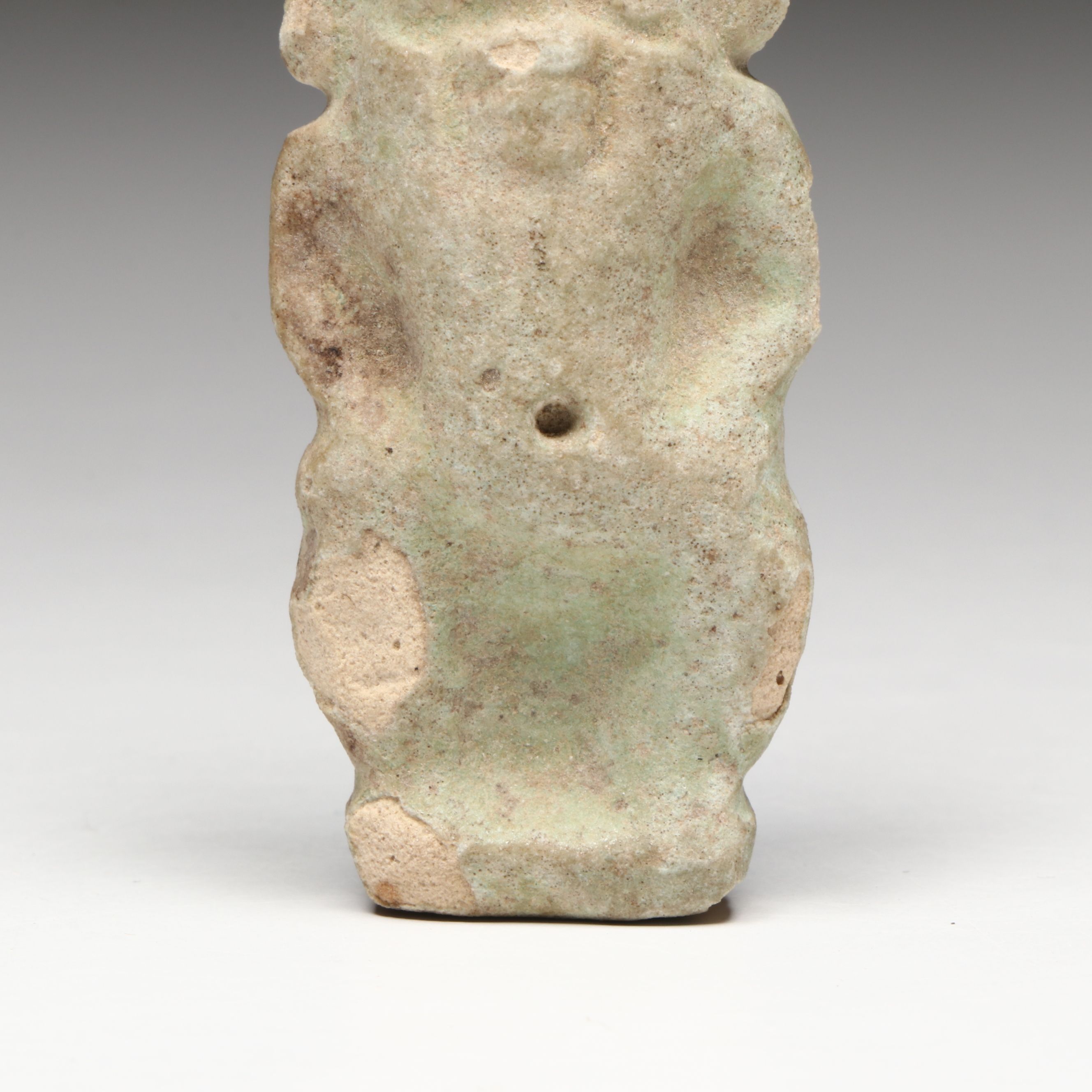 Egyptian Faience Ushabti with Ancient Fragment Collection