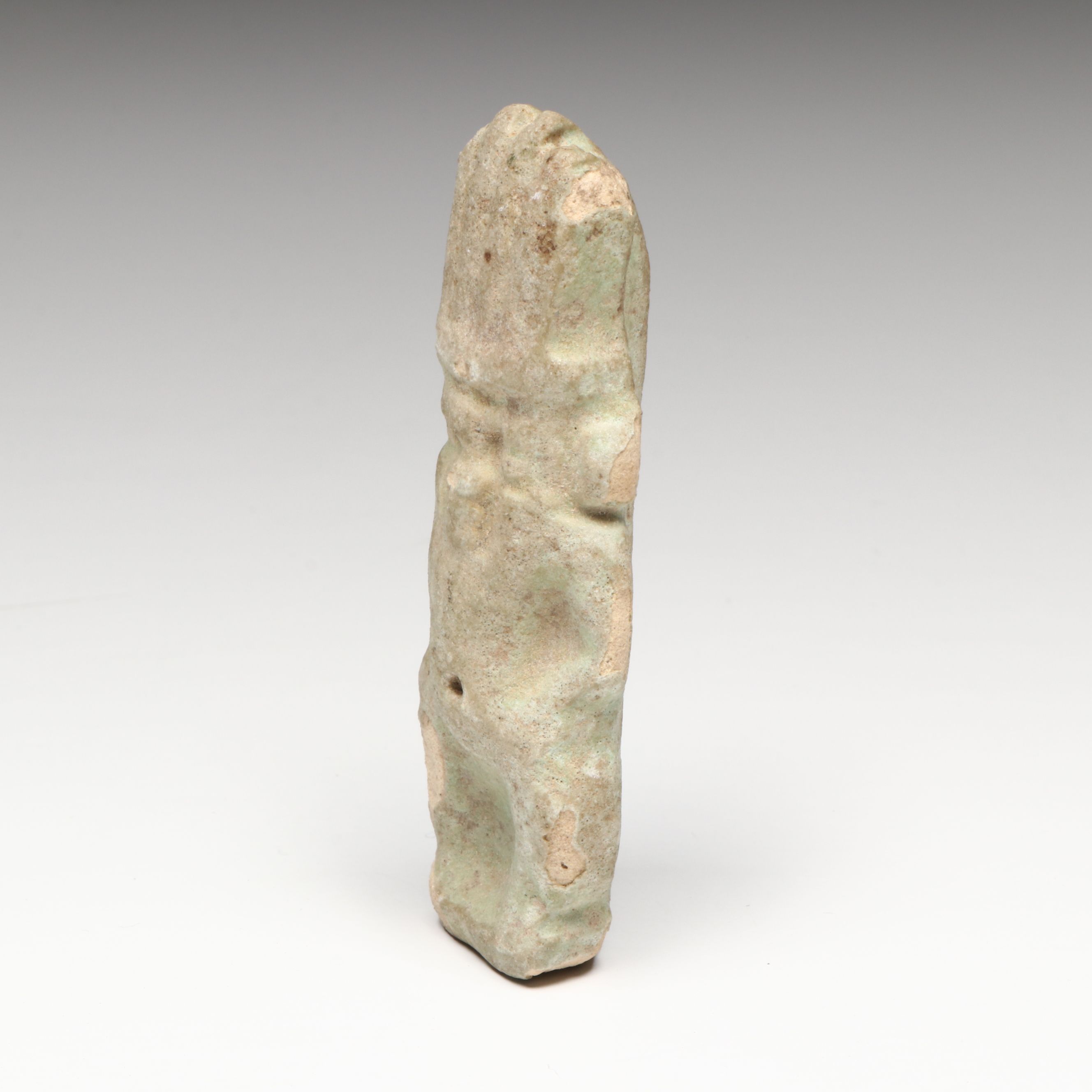 Egyptian Faience Ushabti with Ancient Fragment Collection