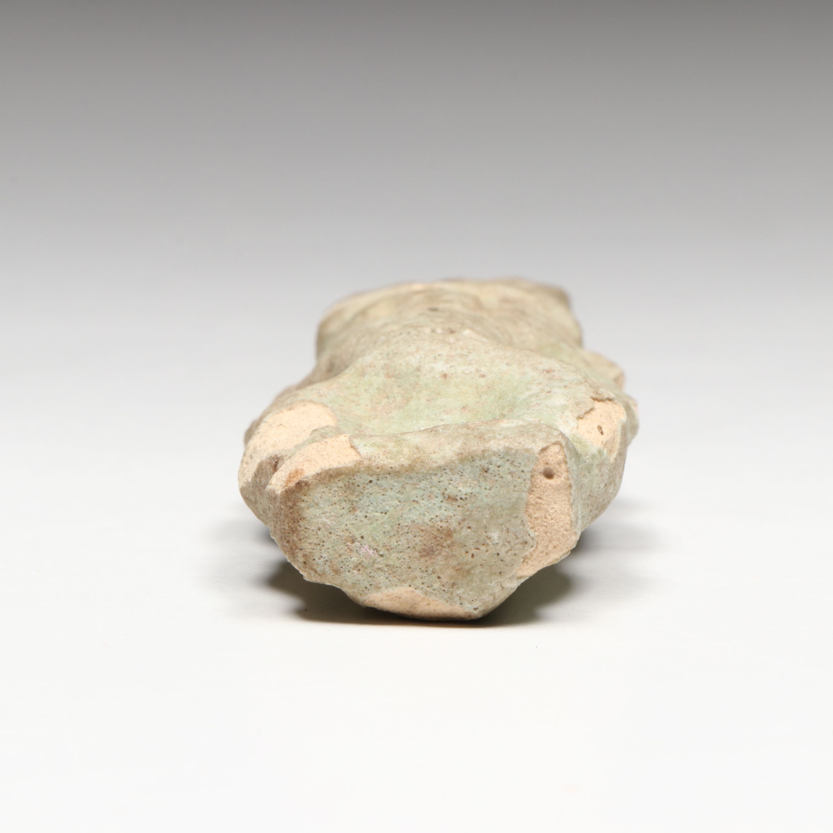 Egyptian Faience Ushabti with Ancient Fragment Collection