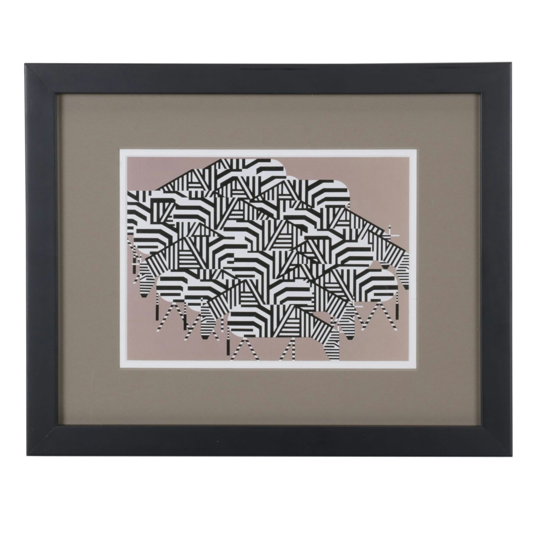 Offset Lithograph After Charley Harper "Serengeti Spaghetti," 1979