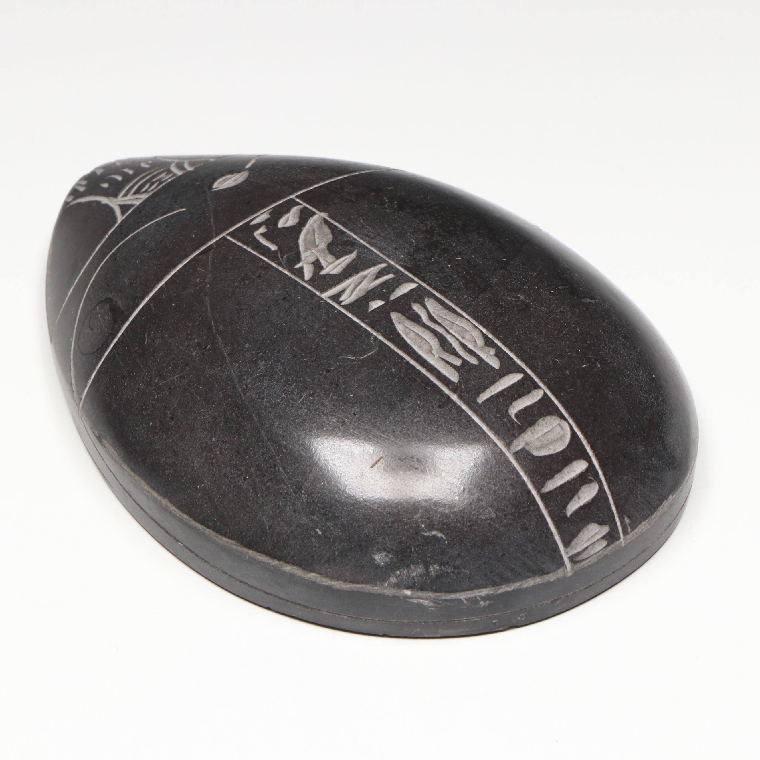 Antique Grand Tour and Egyptian Souvenir Carved Stone and Faïence Scarabs