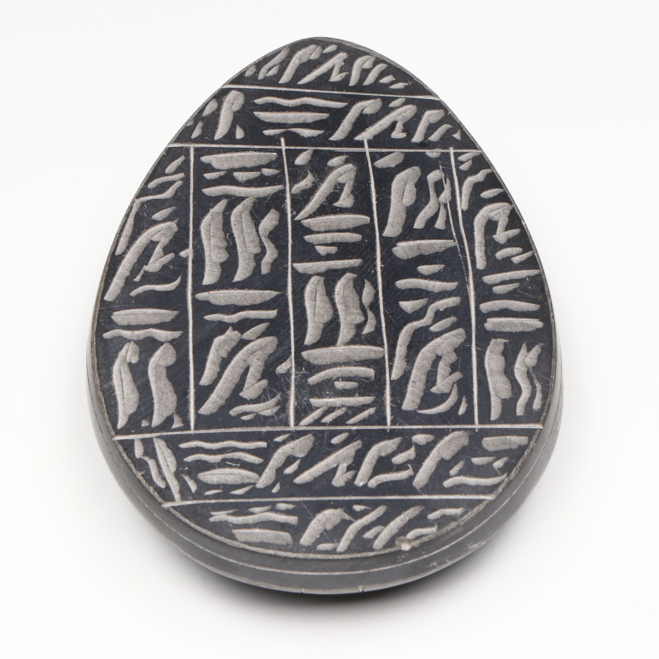 Antique Grand Tour and Egyptian Souvenir Carved Stone and Faïence Scarabs