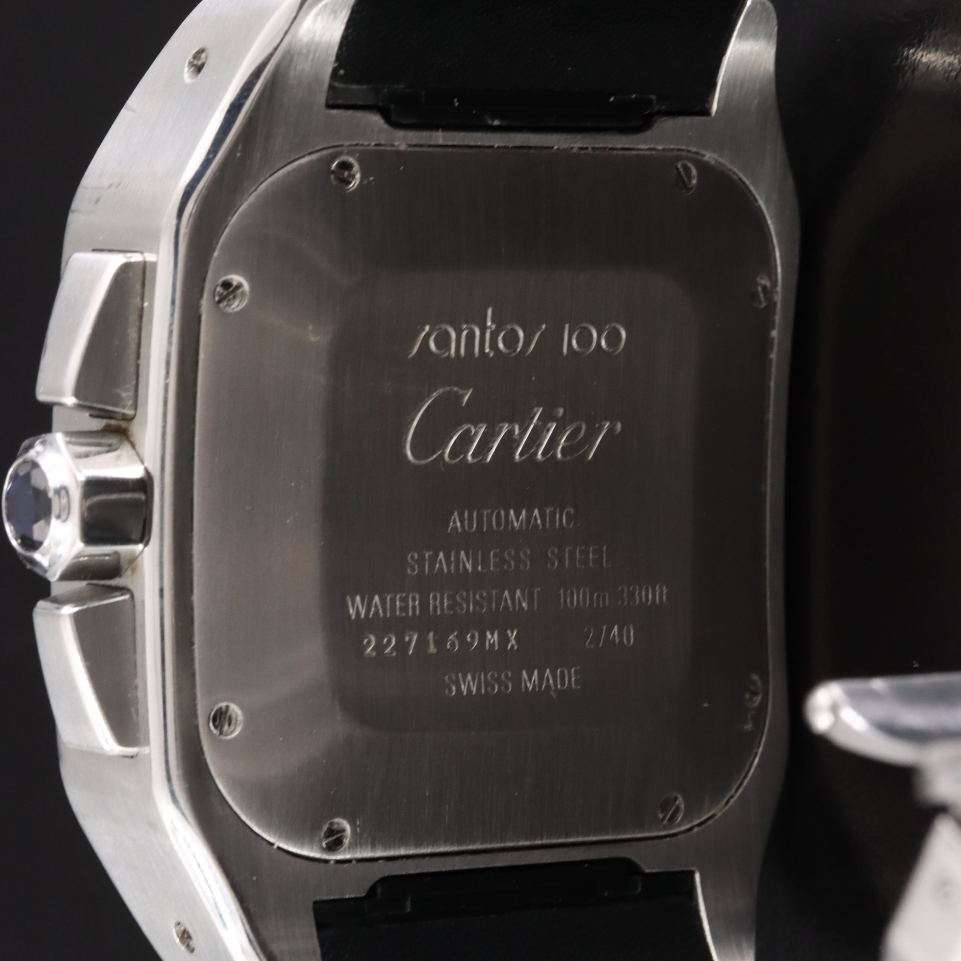 Cartier Santos 100 XL Chronograph Watch