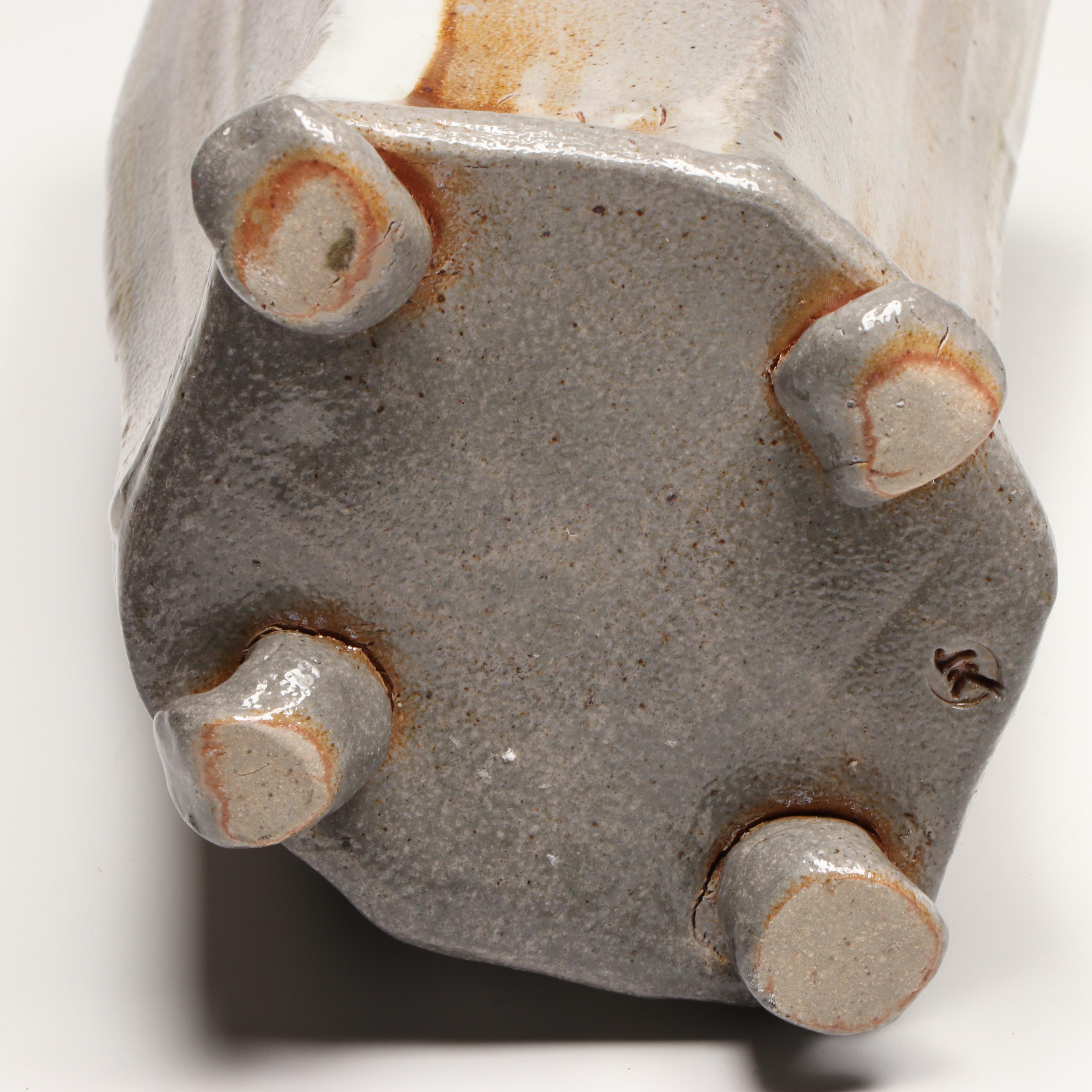 Cookson Ceramic Loaf Pan, Breswick Pitcher, and Other Art Pottery Vase