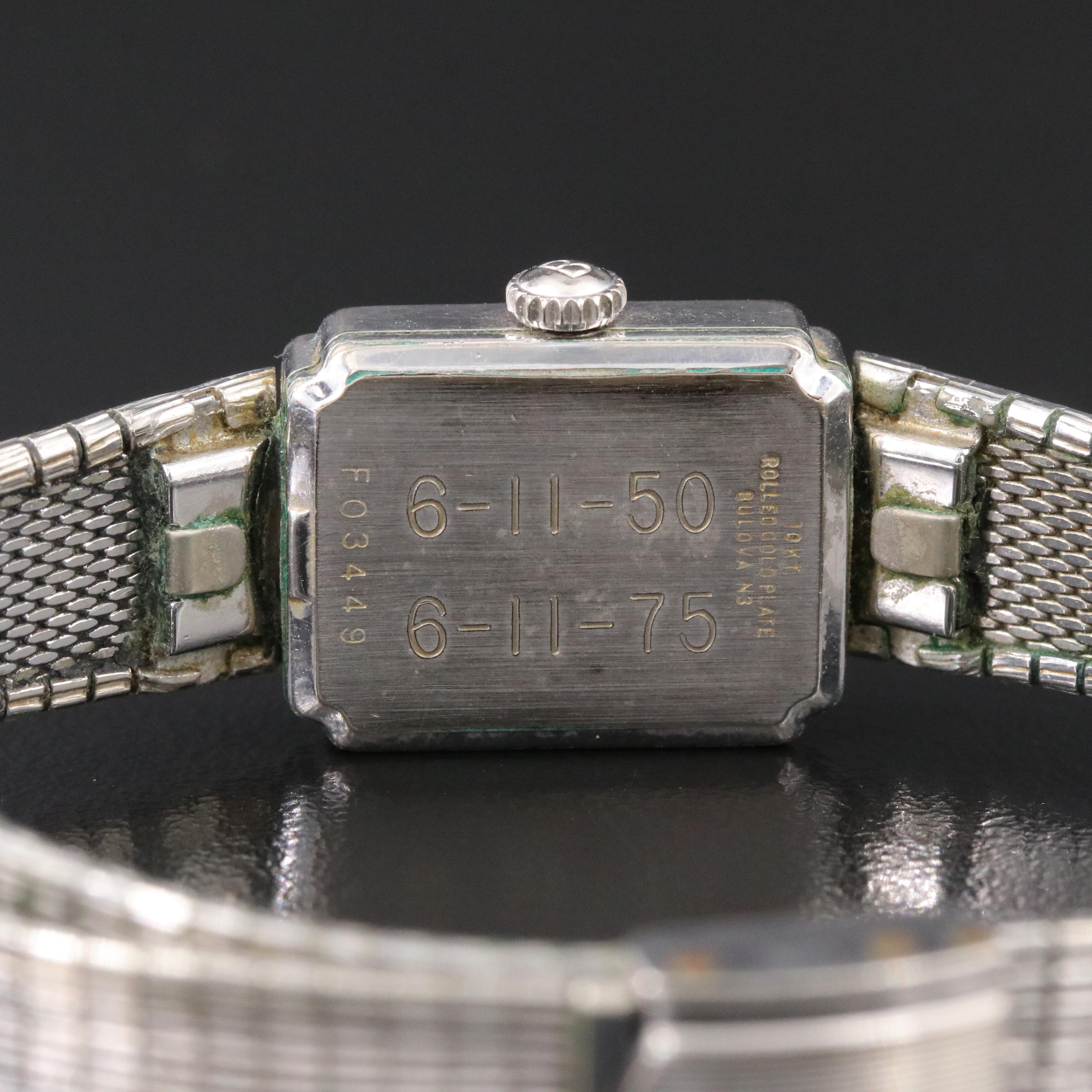 1973 Bulova Dior 23 Dress Watch  F03449