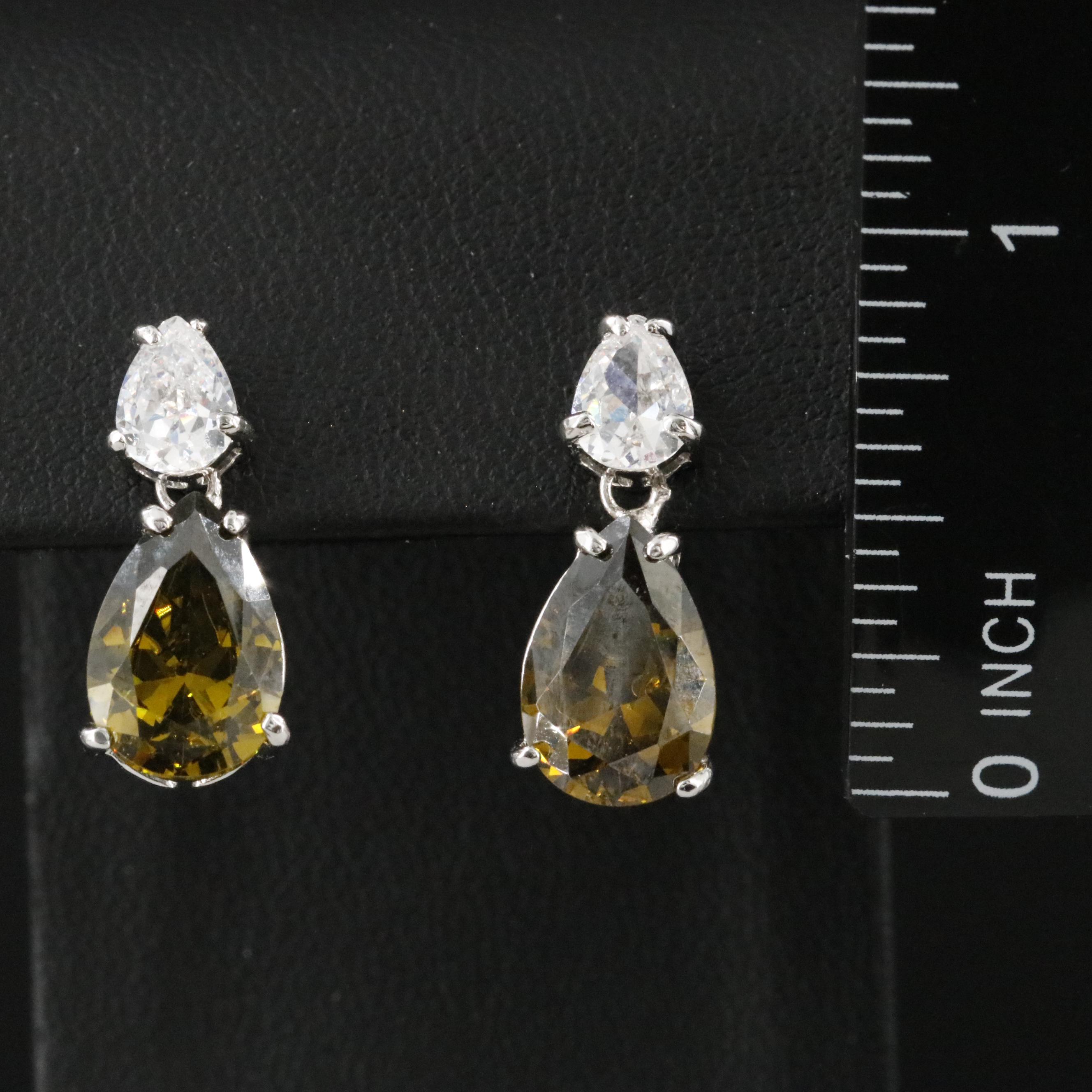 Sterling CZ Earrings