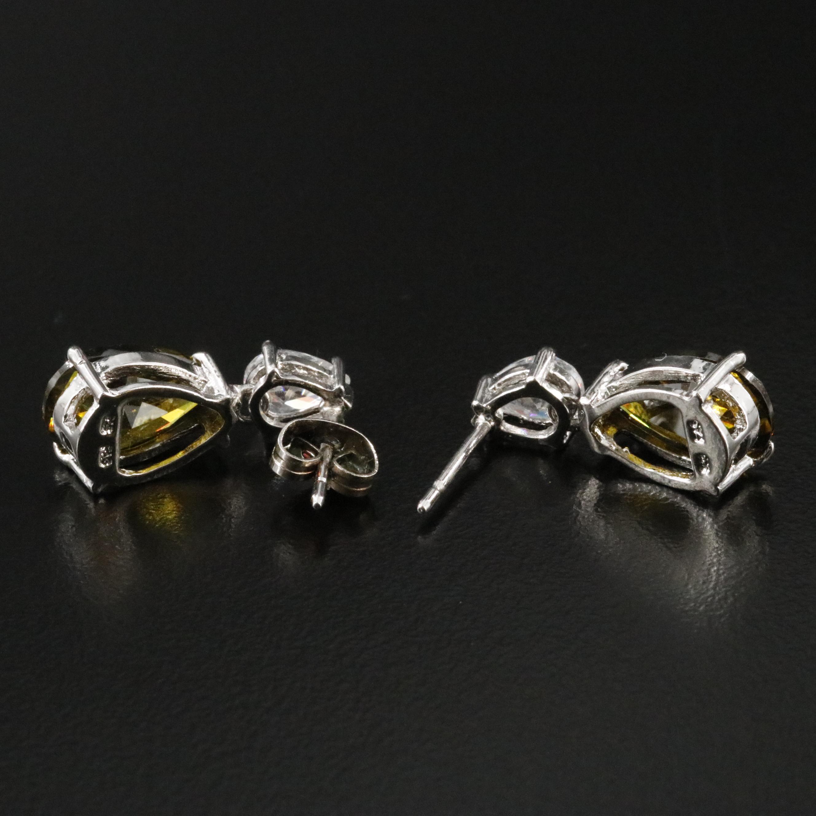 Sterling CZ Earrings