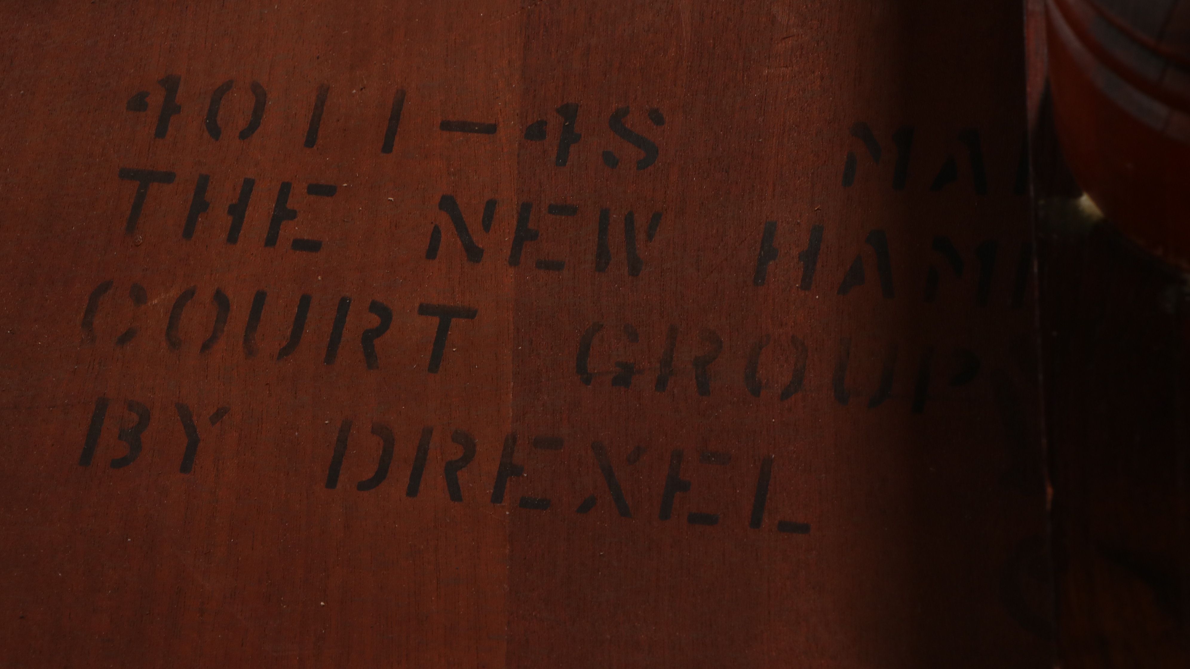 Drexel Duncan Phyfe Style Mahogany Dining Table, Early to Mid-20th Century