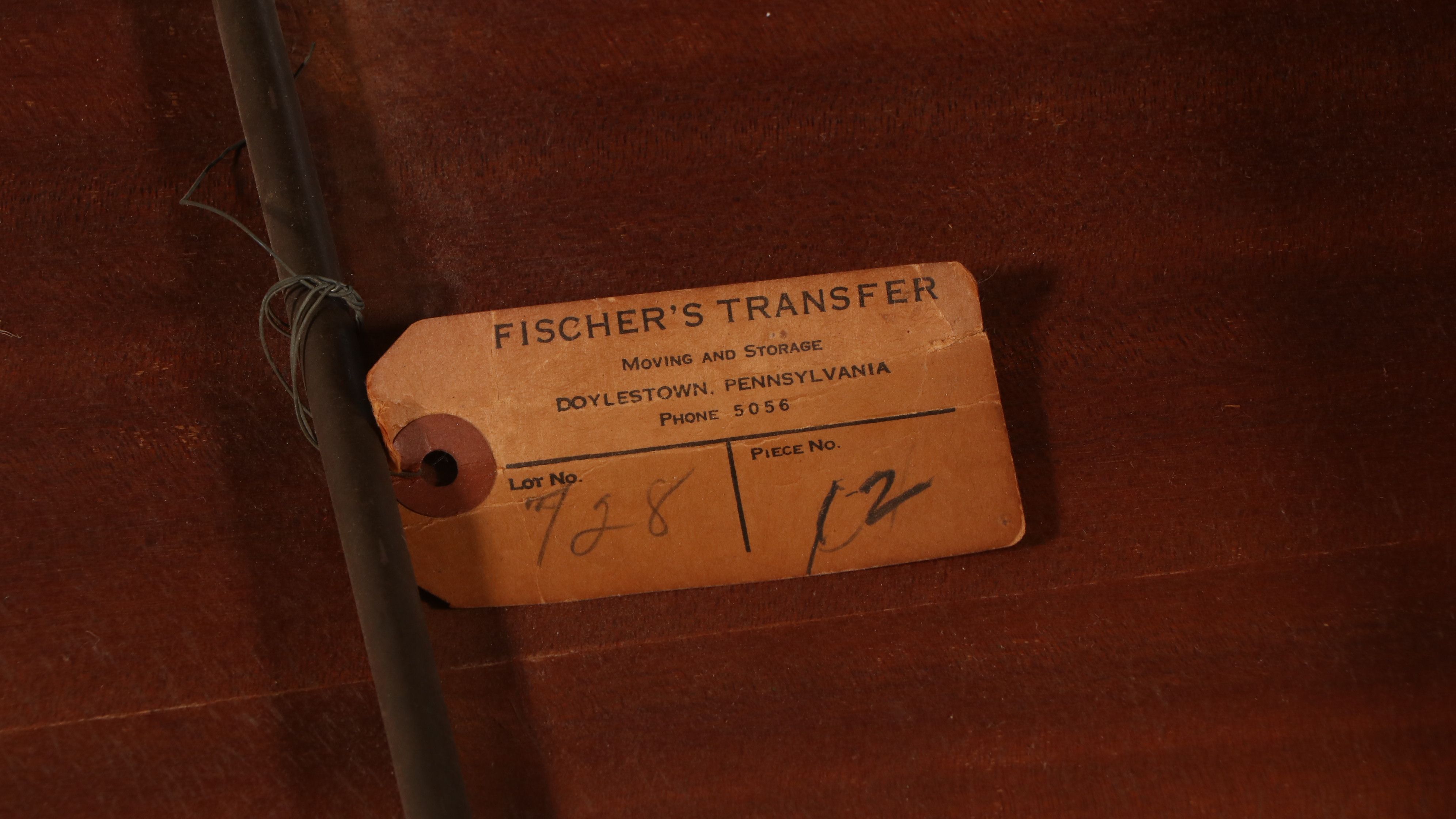 Drexel Duncan Phyfe Style Mahogany Dining Table, Early to Mid-20th Century