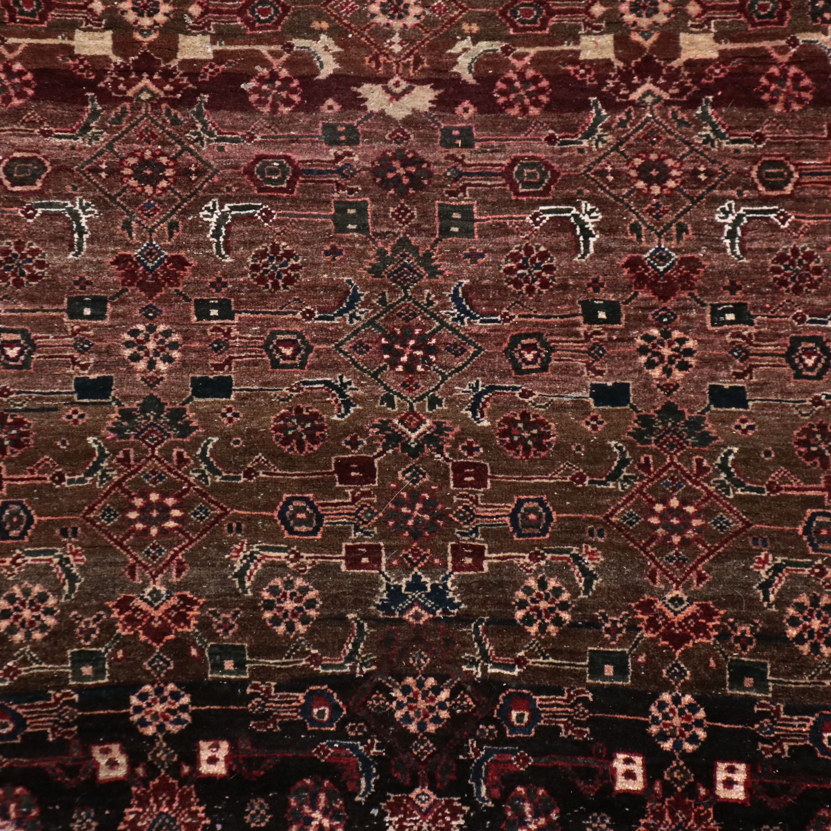 4'2 x 6'10 Hand-Knotted Persian Veramin Style Area Rug