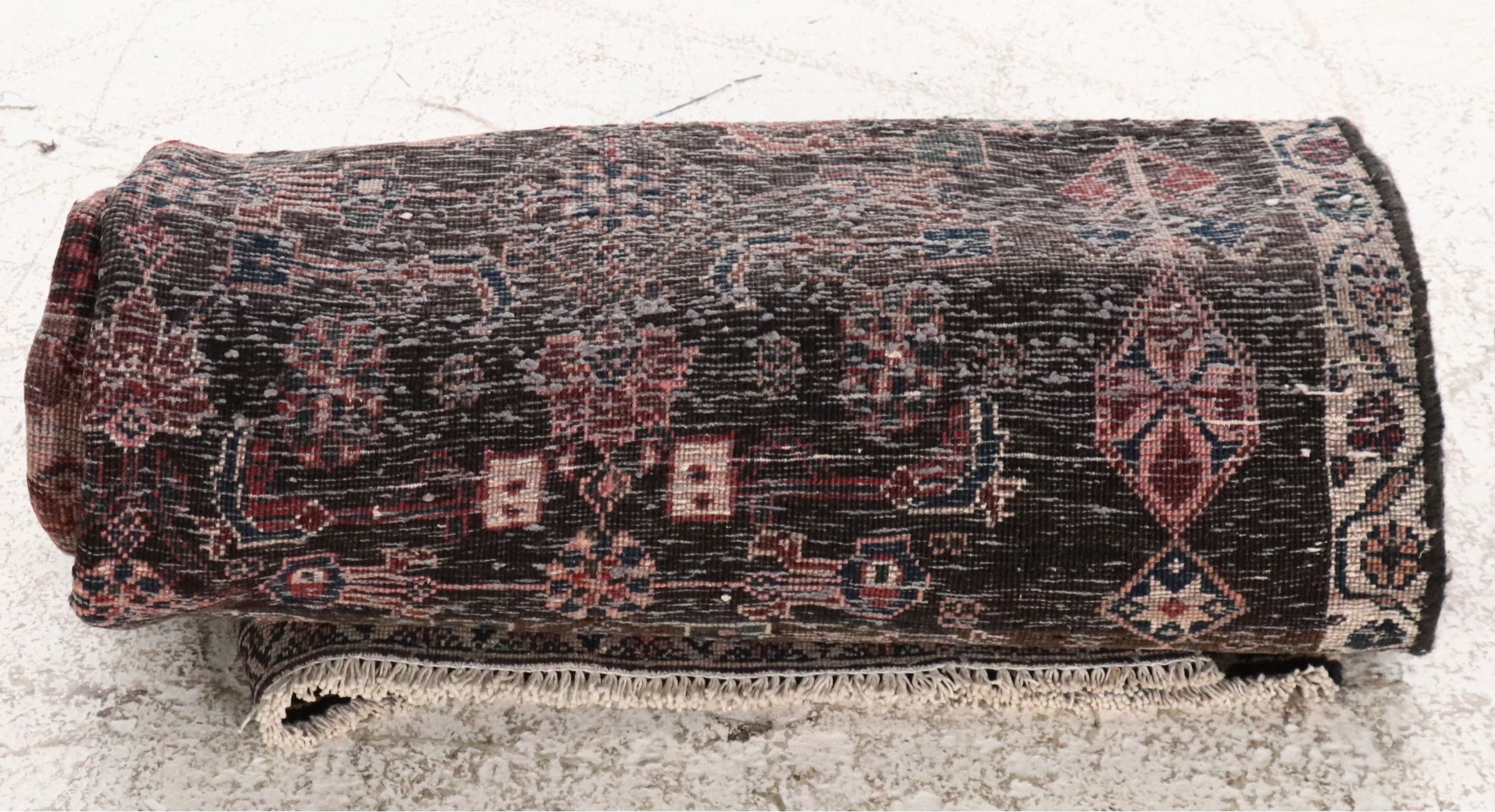 4'2 x 6'10 Hand-Knotted Persian Veramin Style Area Rug