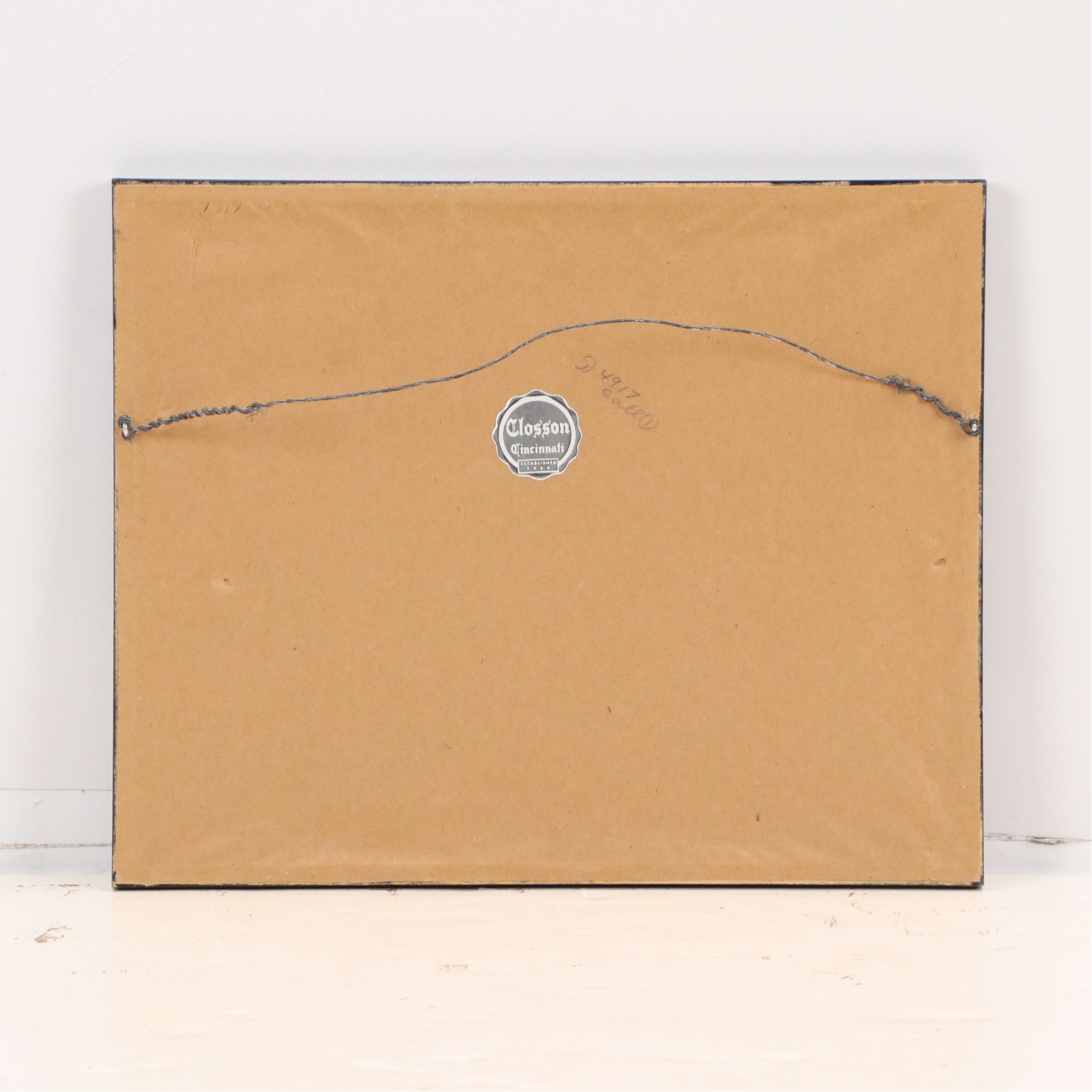 Lithograph of Lake Chiemsee, Germany, Late 19th Century