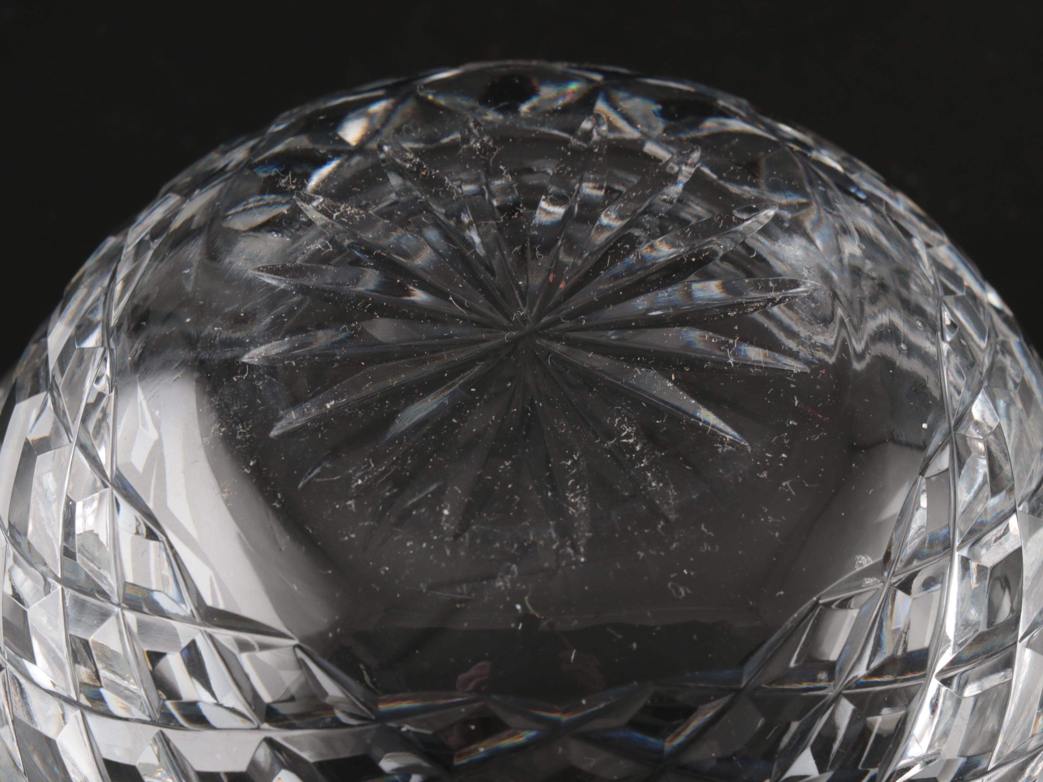 Waterford "Lismore" Crystal Decanter, Compote, and More Table Accessories