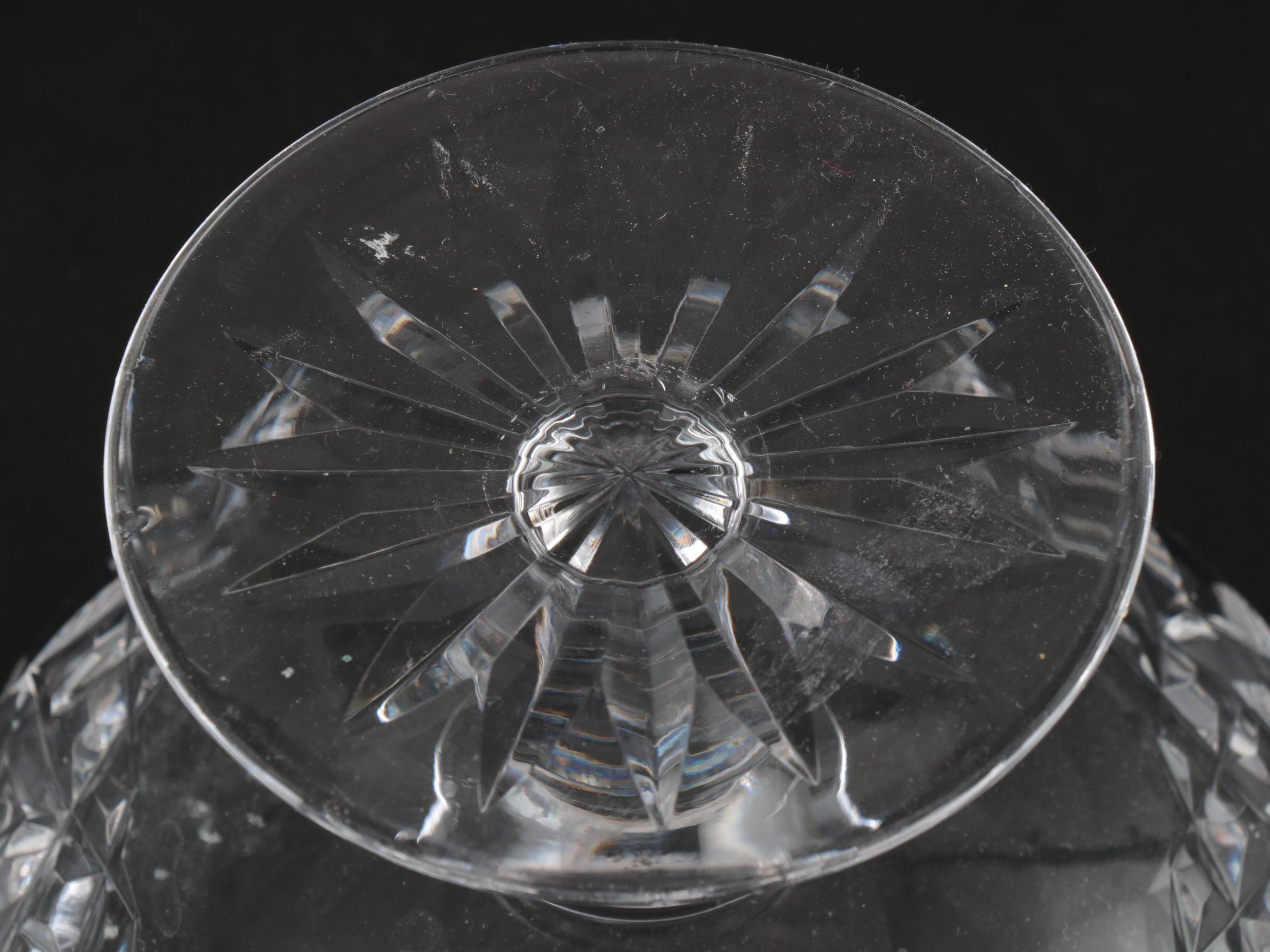 Waterford "Lismore" Crystal Decanter, Compote, and More Table Accessories