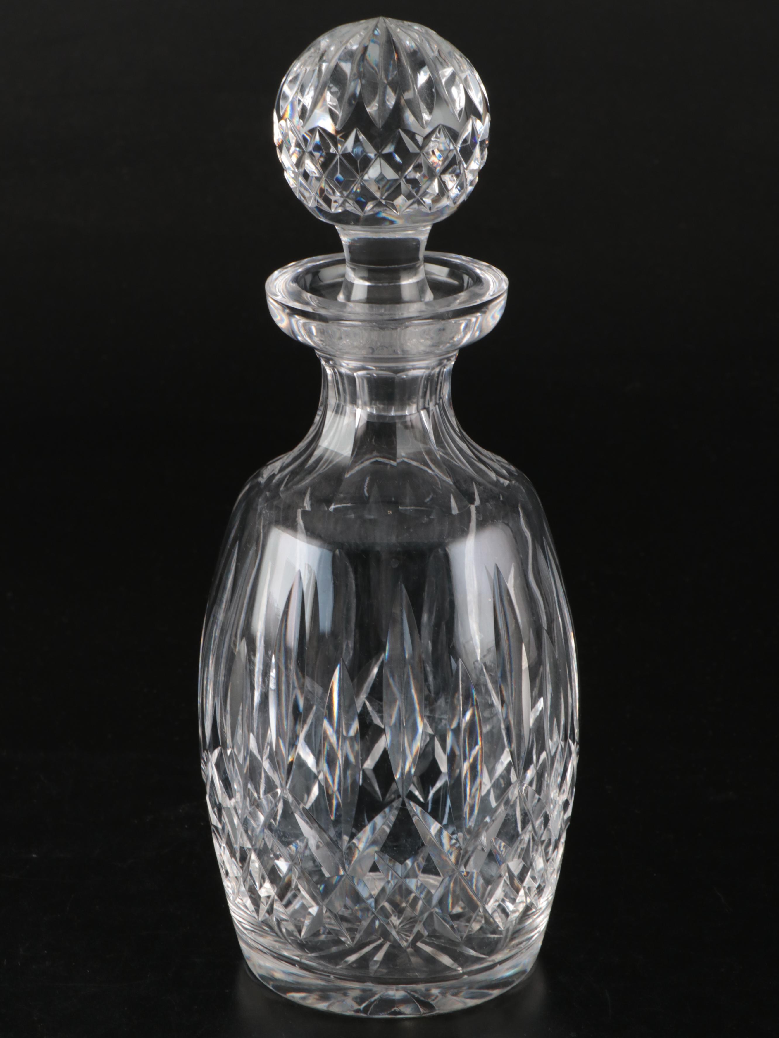 Waterford "Lismore" Crystal Decanter, Compote, and More Table Accessories