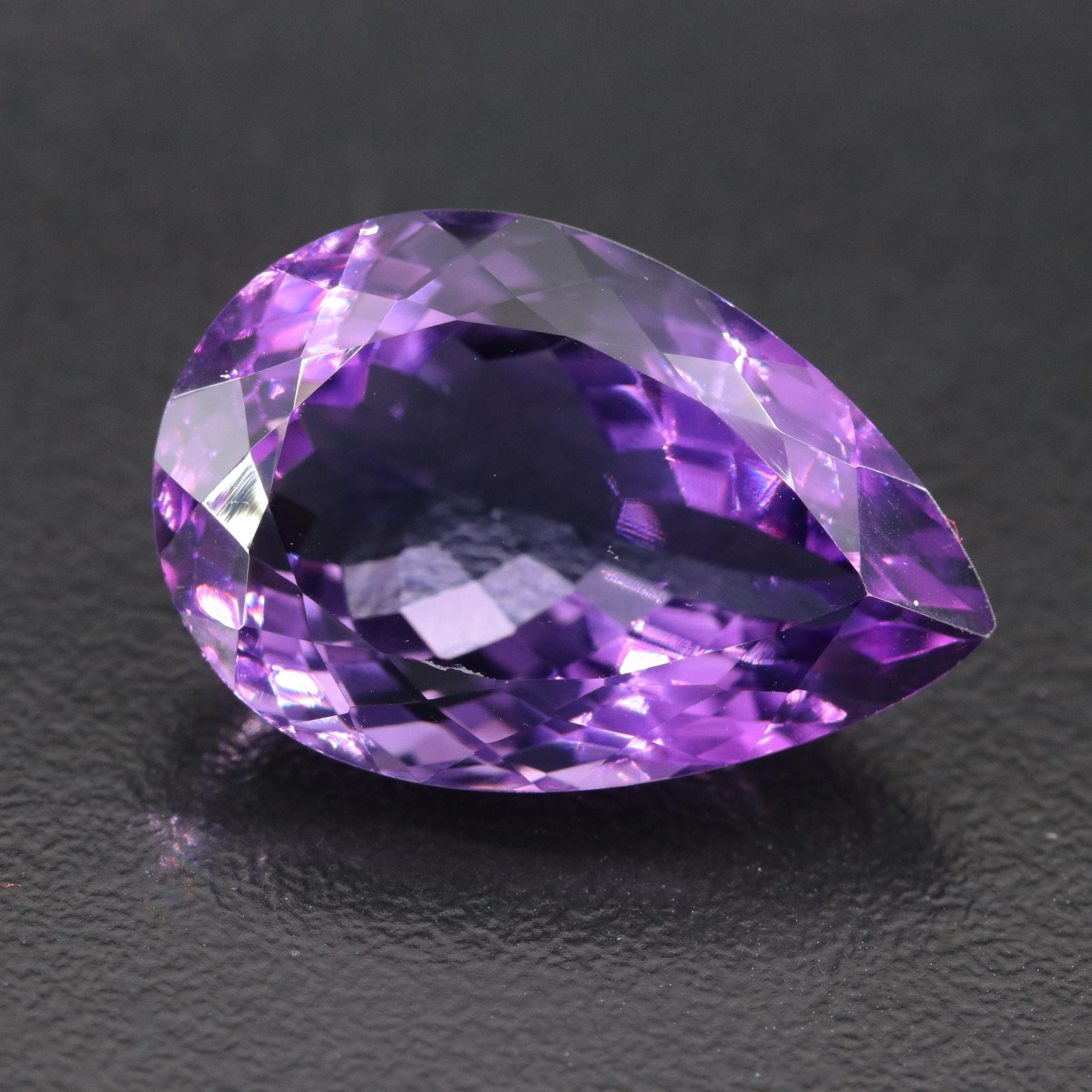 Loose 17.40 CT Amethyst
