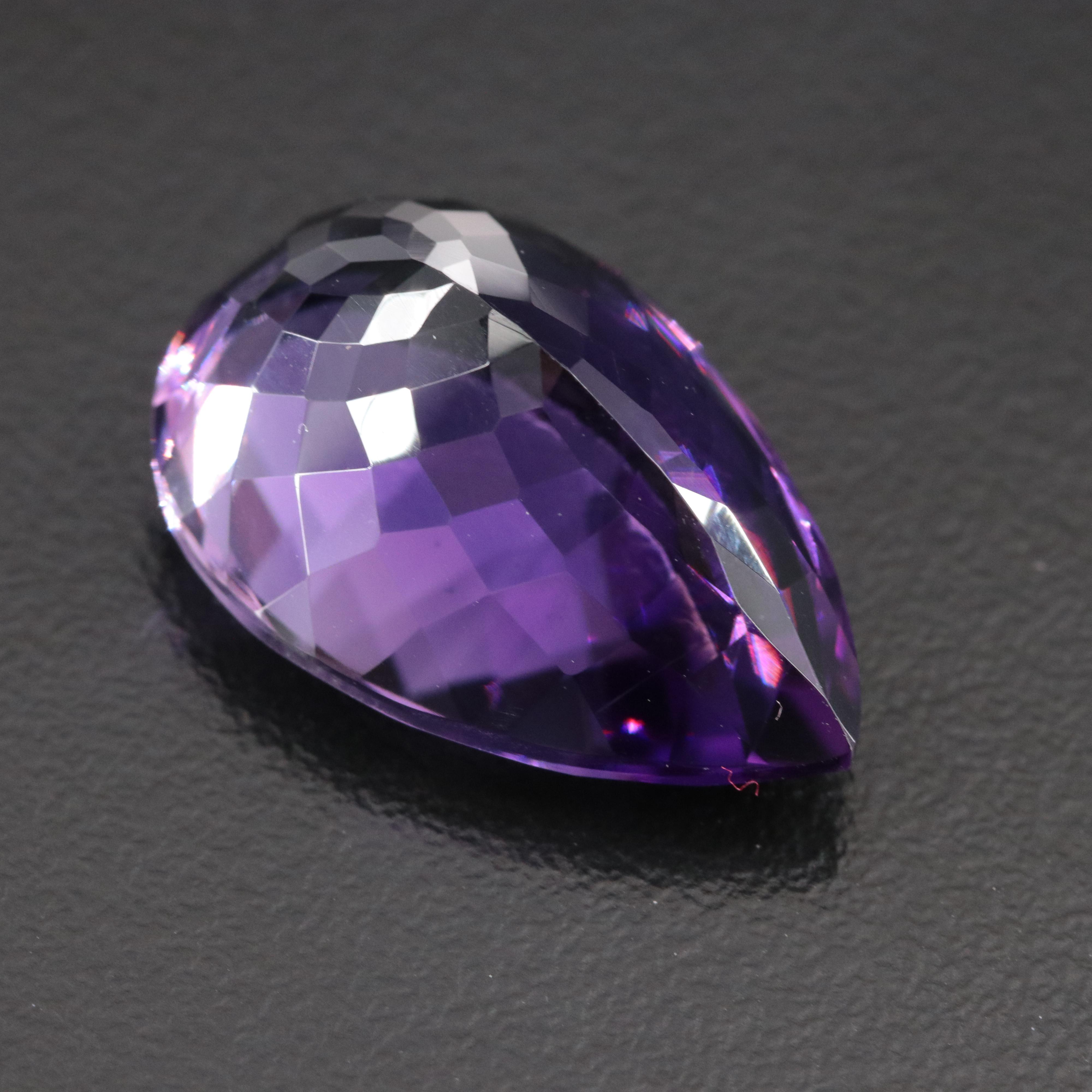 Loose 17.40 CT Amethyst
