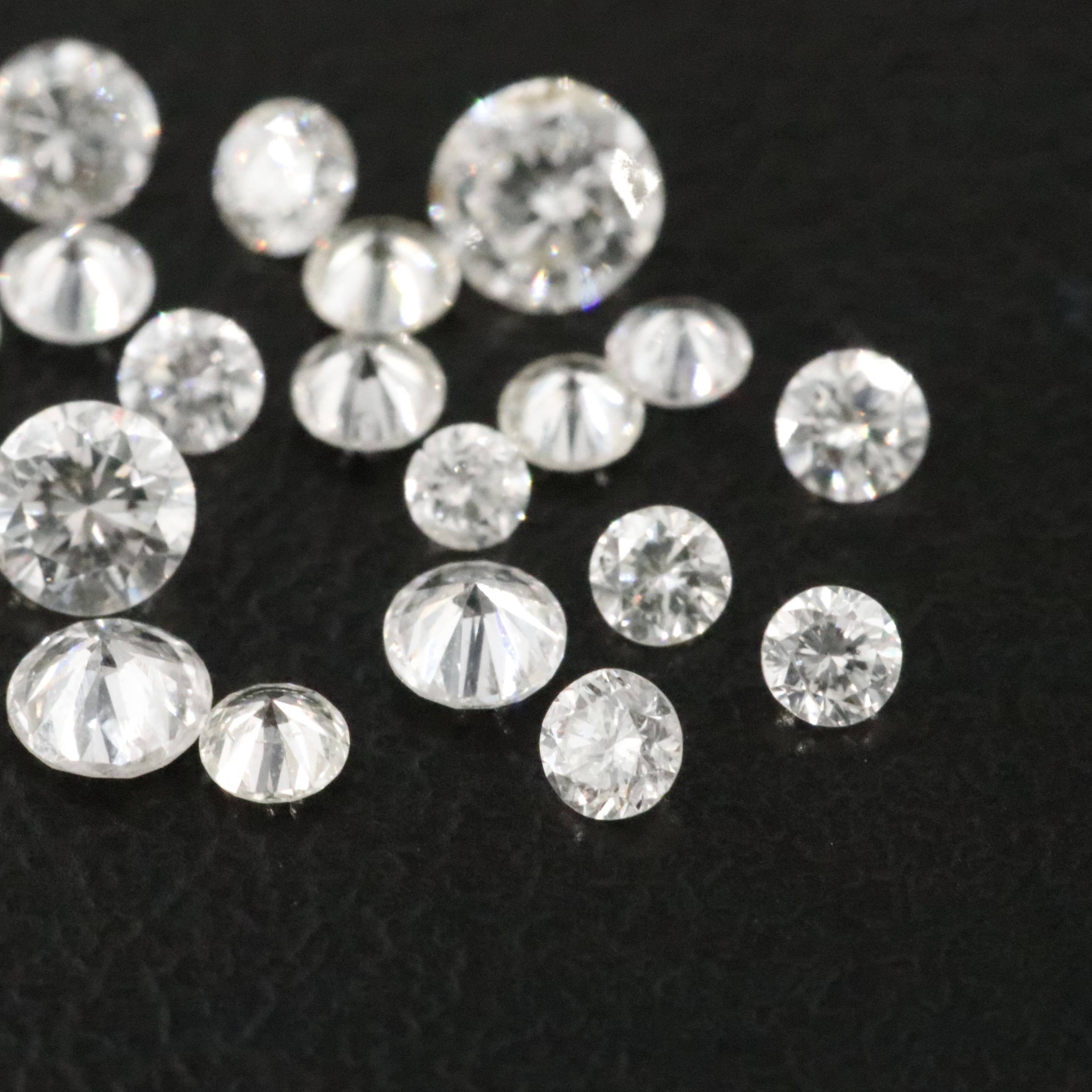 Loose 1.05 CTW Lab Grown Diamonds