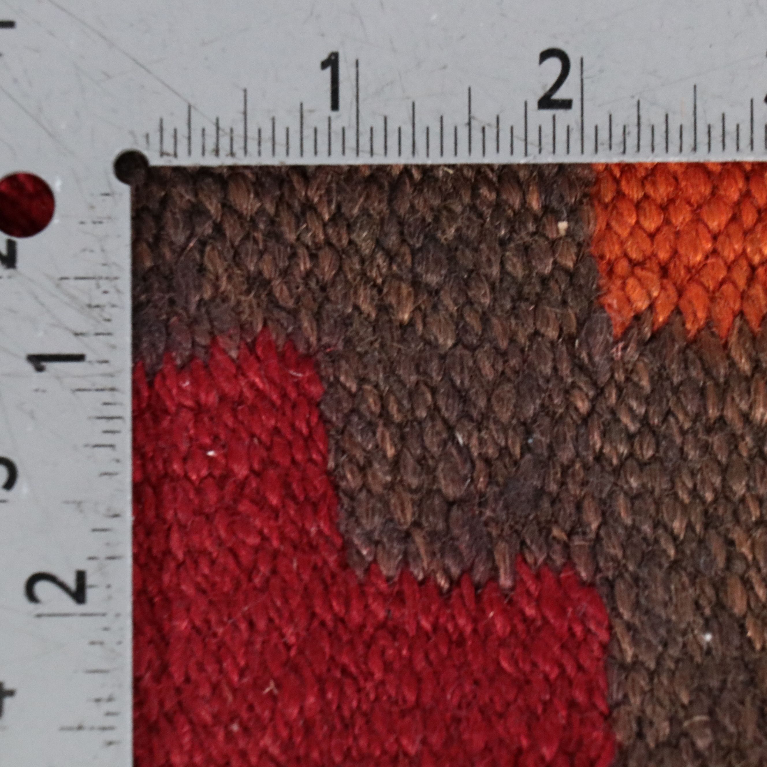 4'9 x 10'10 Handwoven Turkish Village Style Kilim Long Rug