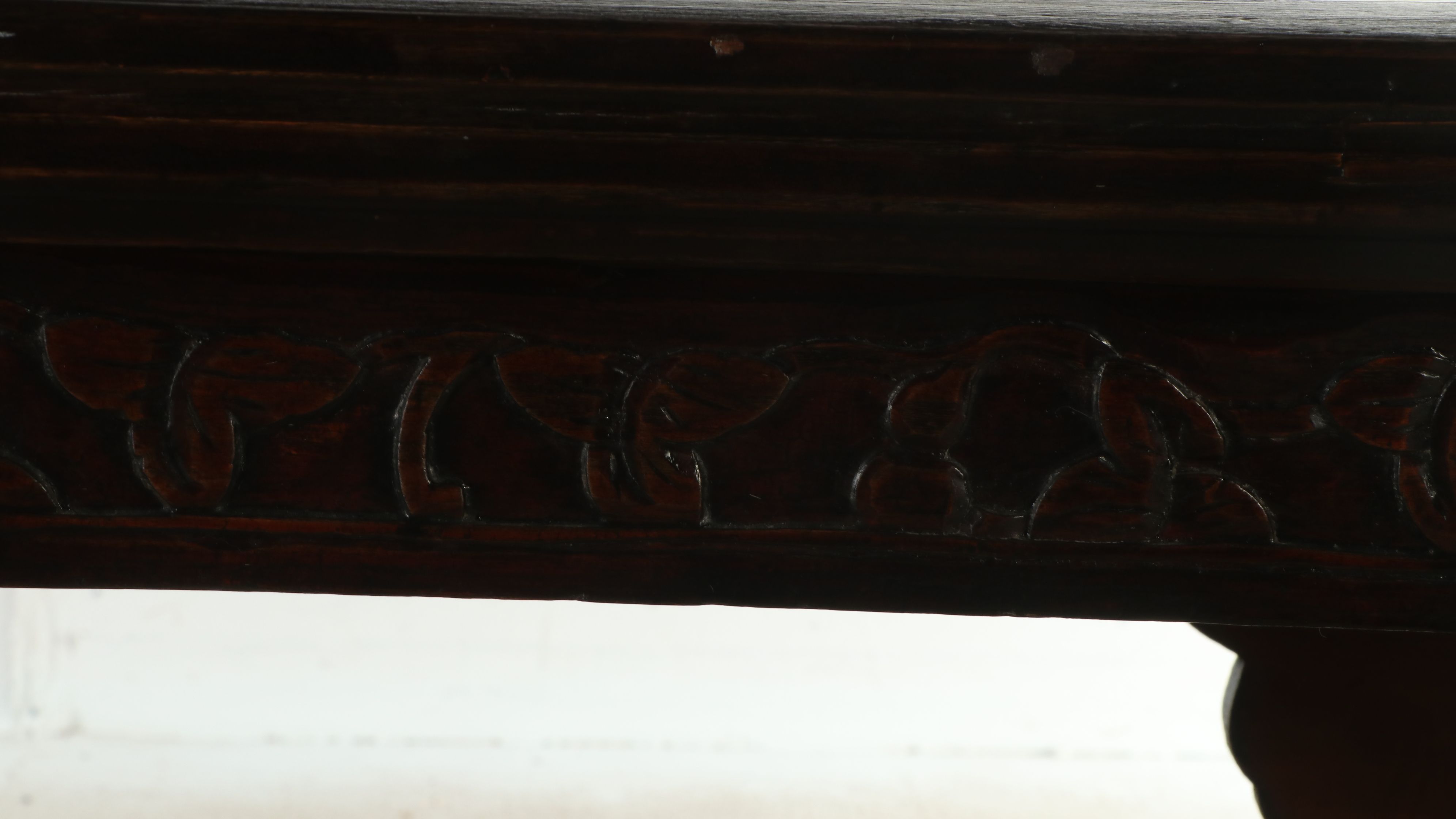 Chinese Carved Wood Altar Table