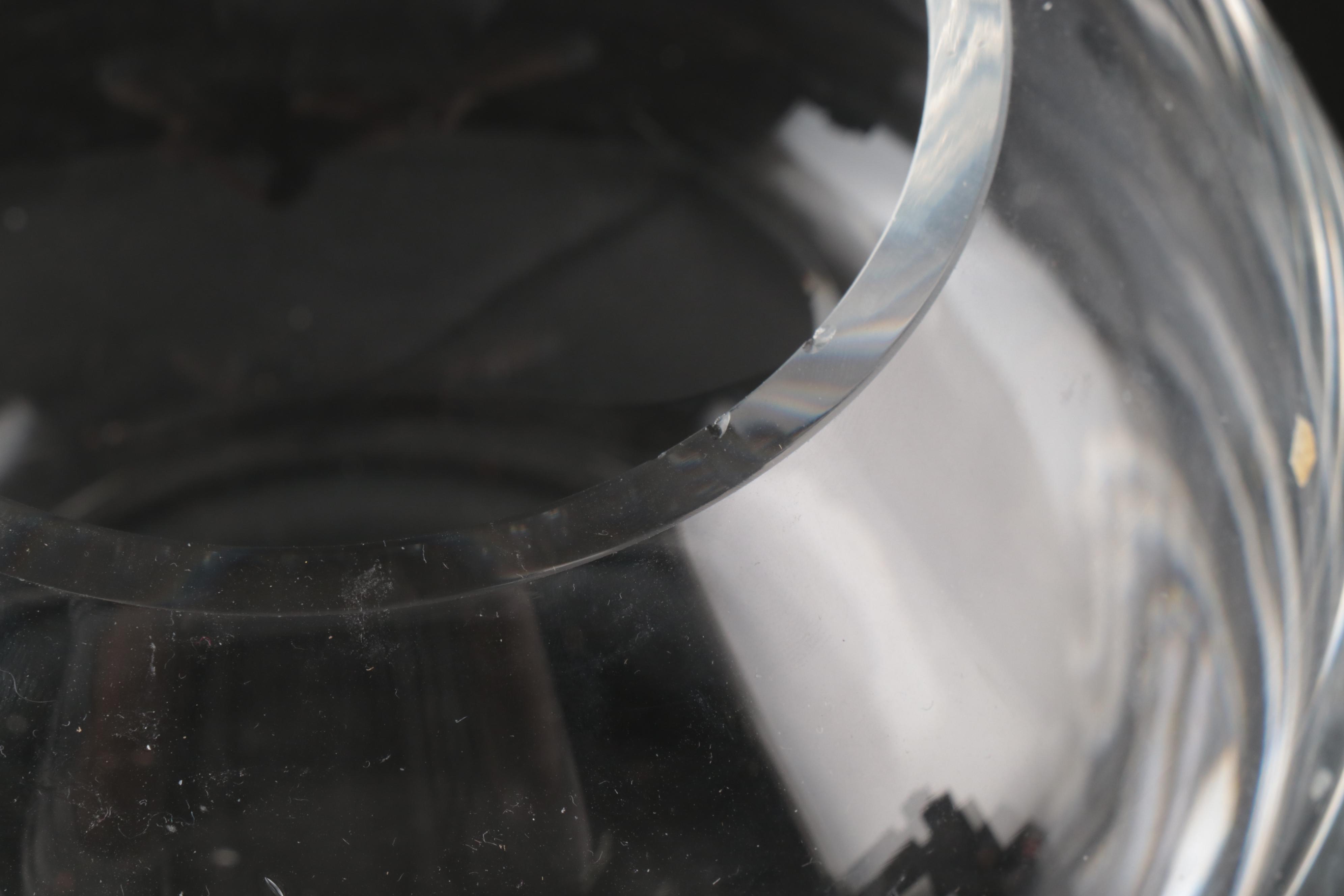 Crystal Candlesticks with Rose Vase